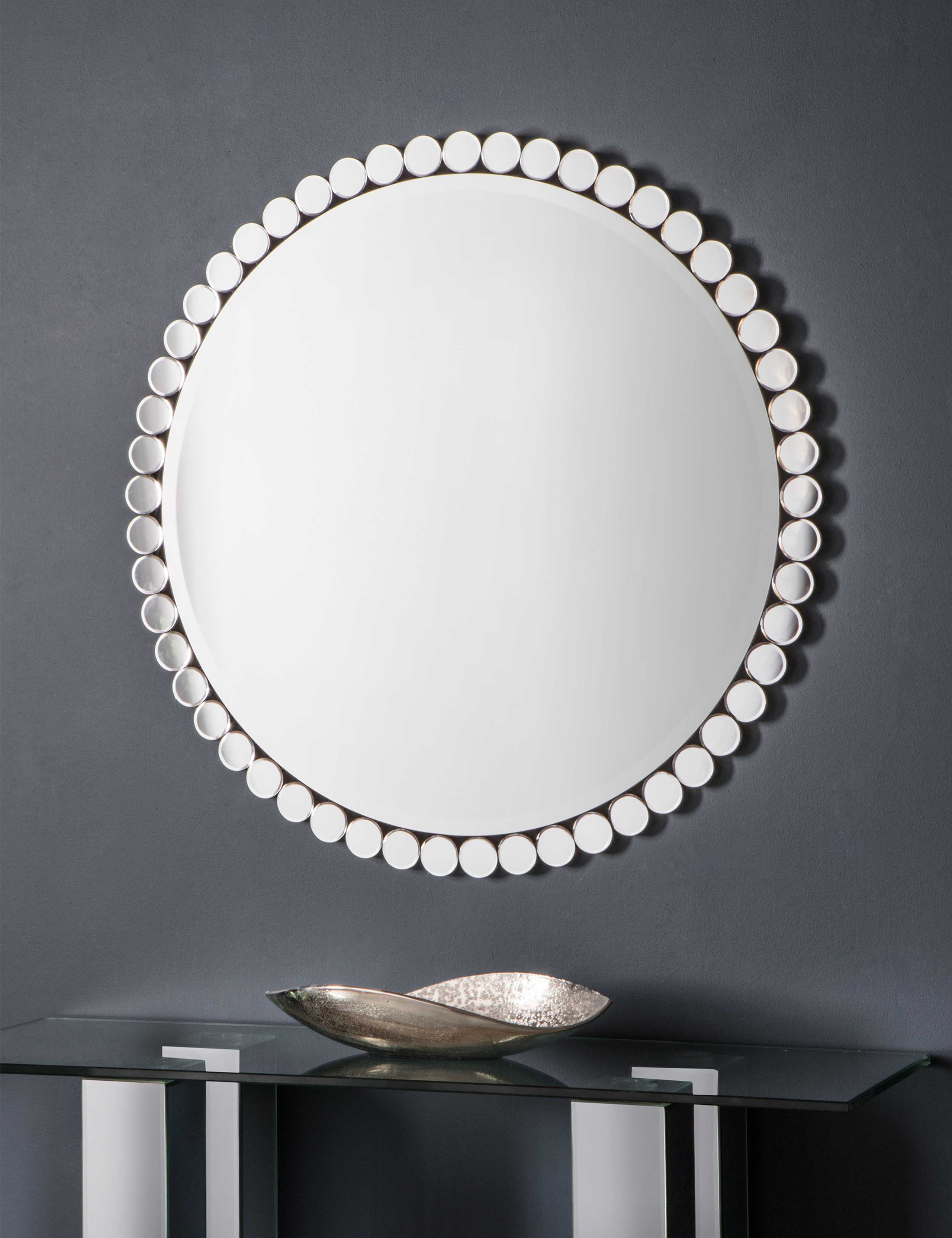Linz Large Round Wall Mirror