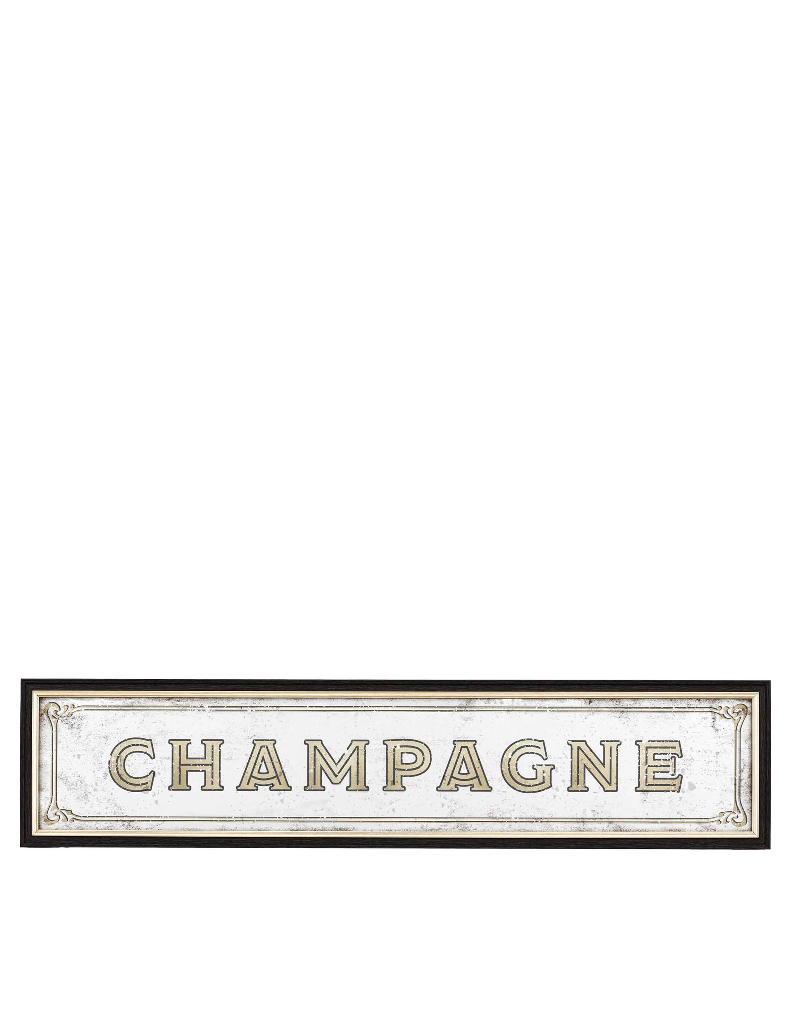 Champagne Extra Large Rectangular Mirror