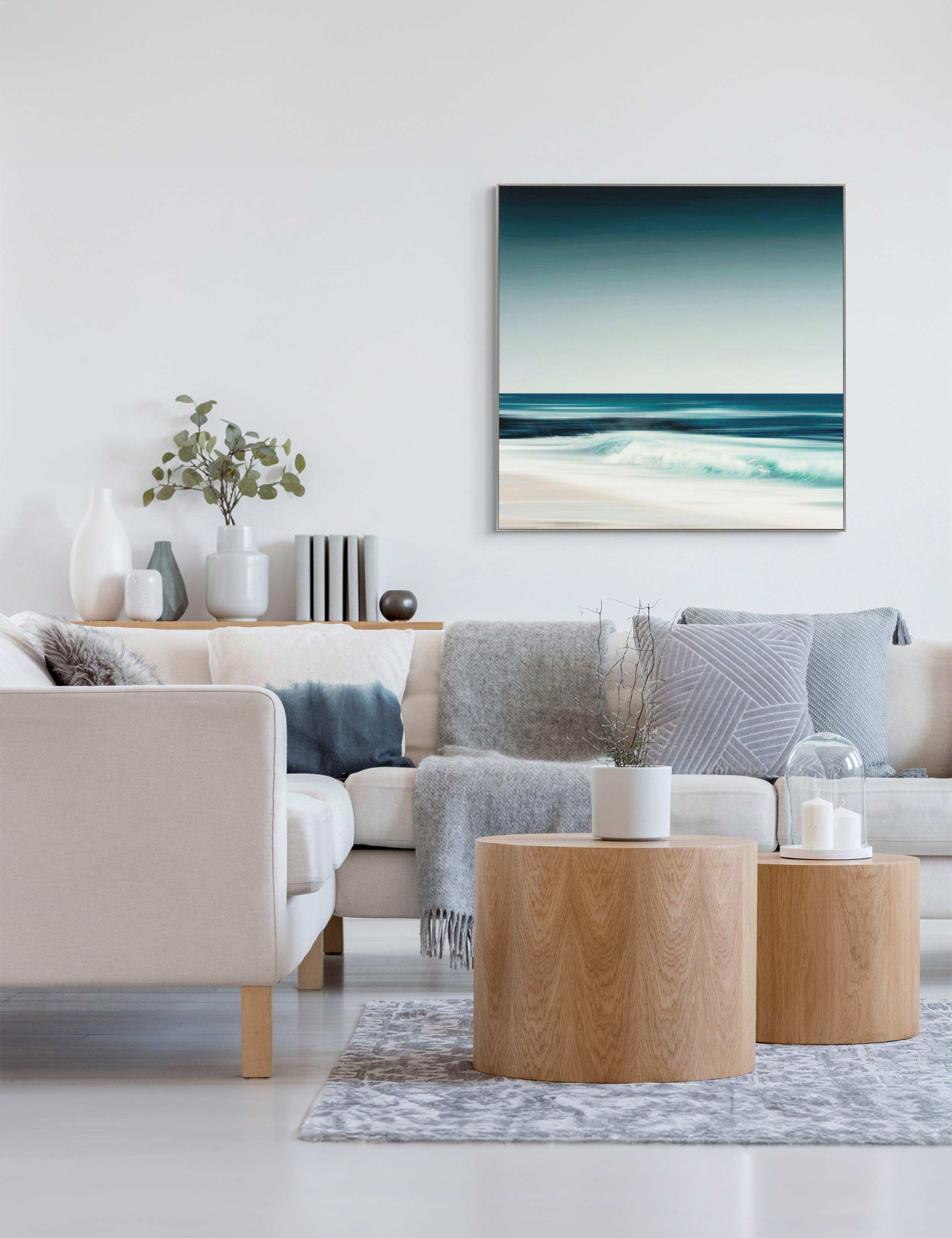 Out of the Blue Nature Square Framed Art