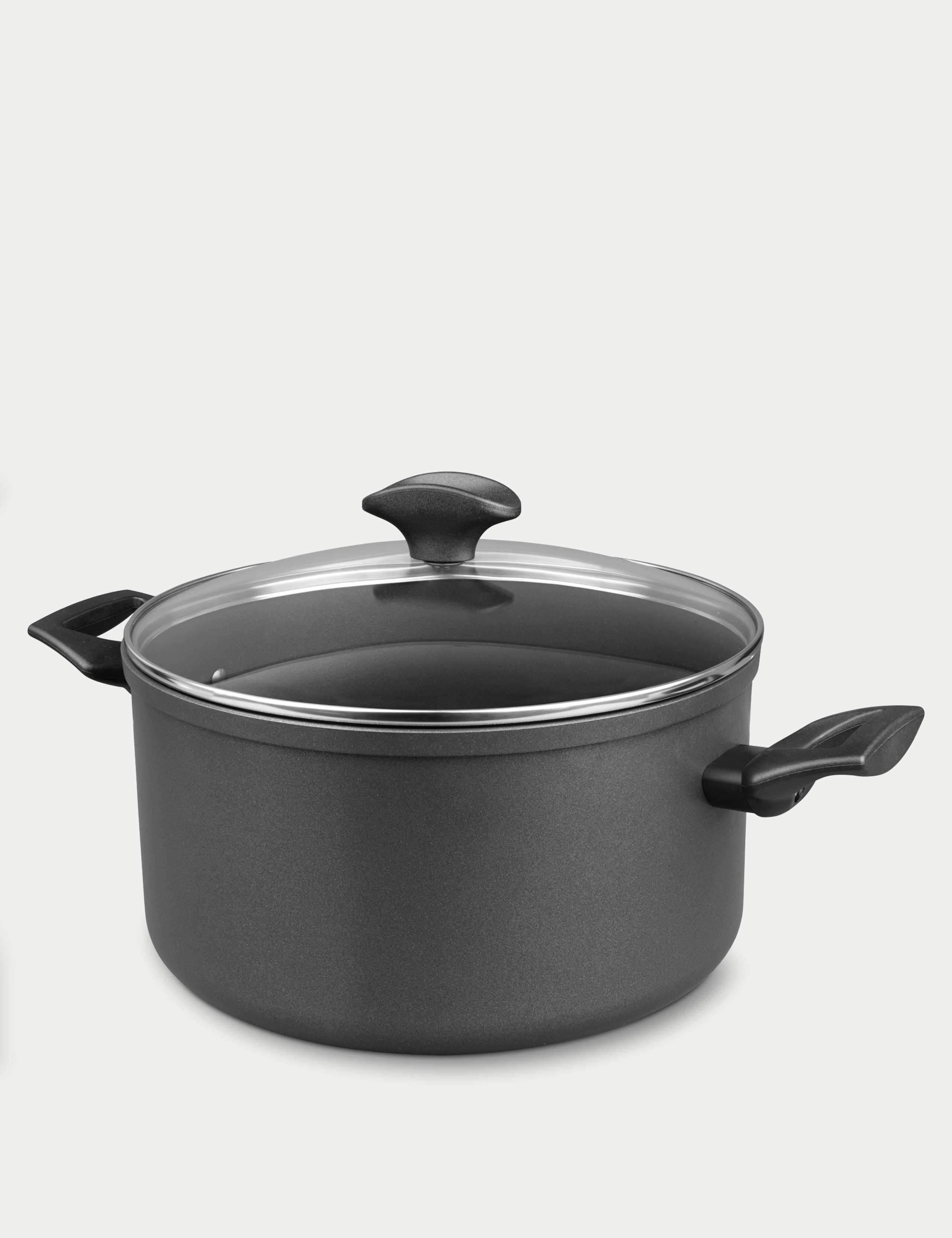 9 x Tougher 24cm Induction Stock Pot with Lid