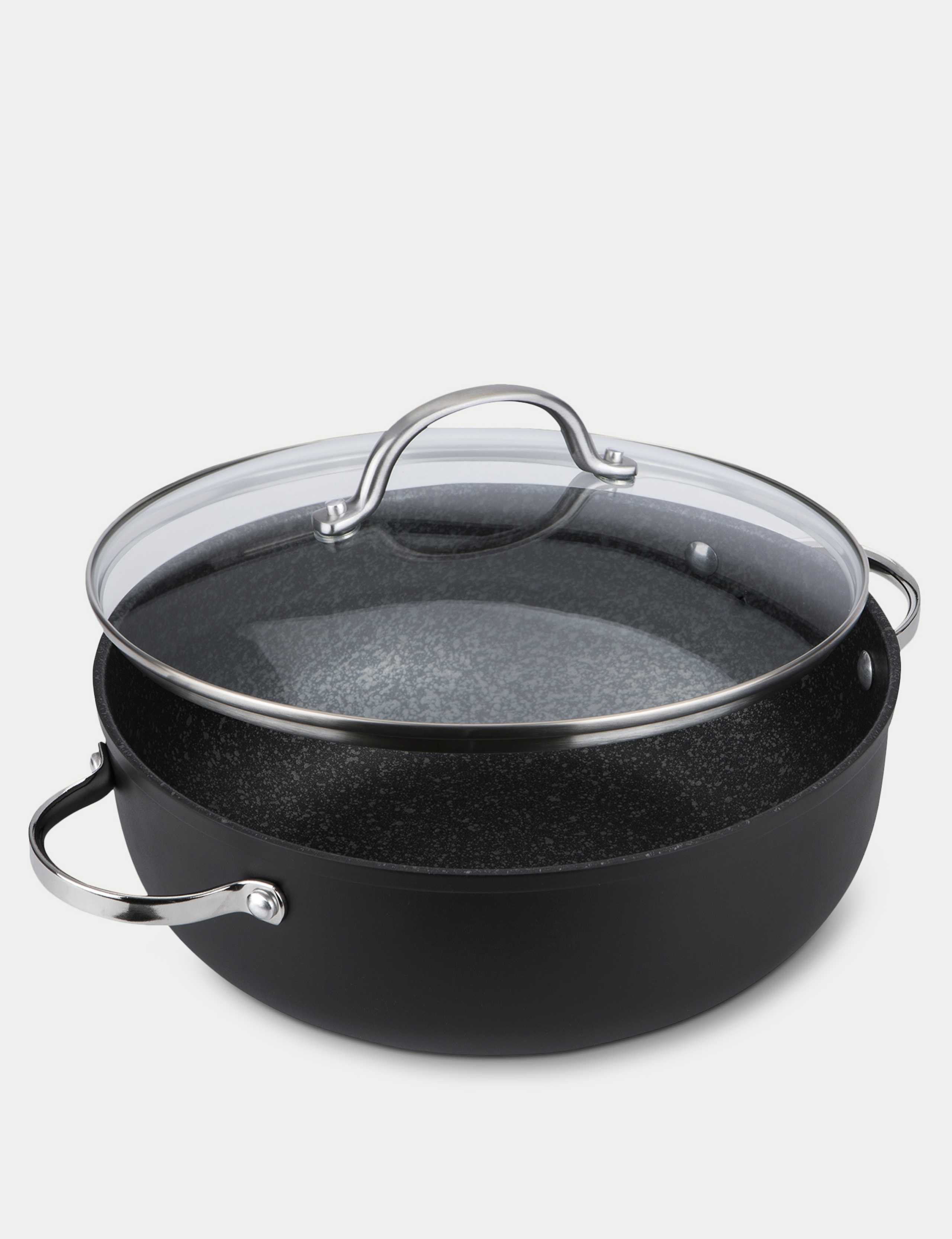 Scratch Guard 28cm Casserole Dish with Lid