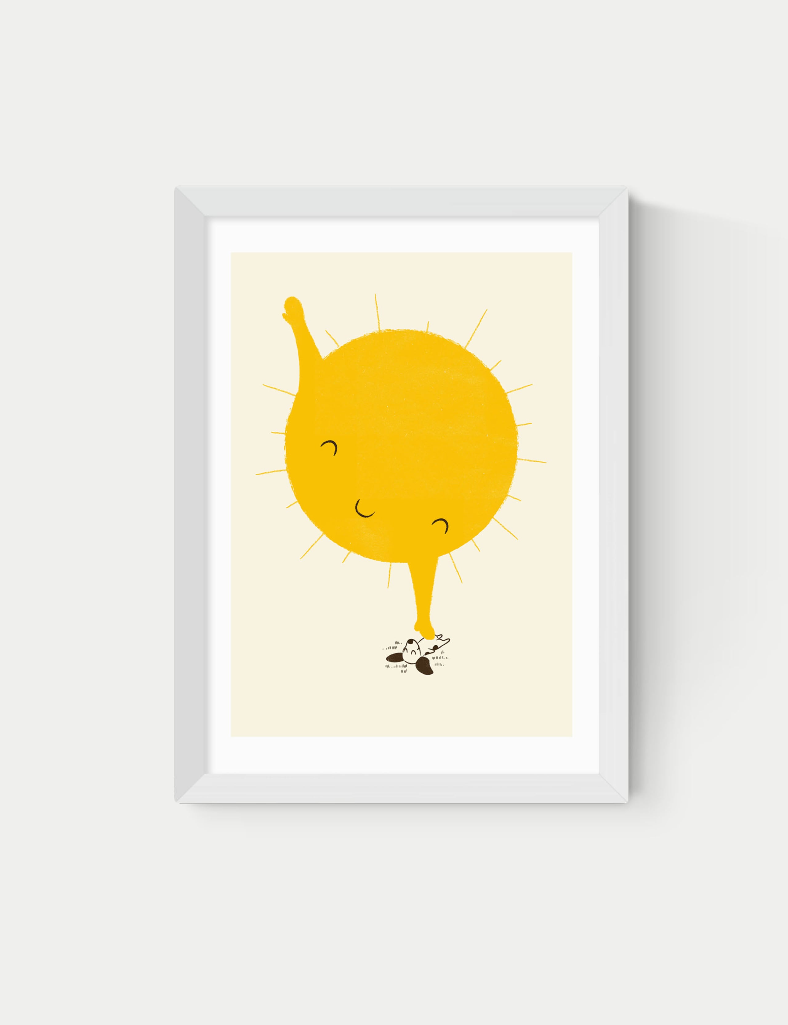 Belly Rub Framed Art