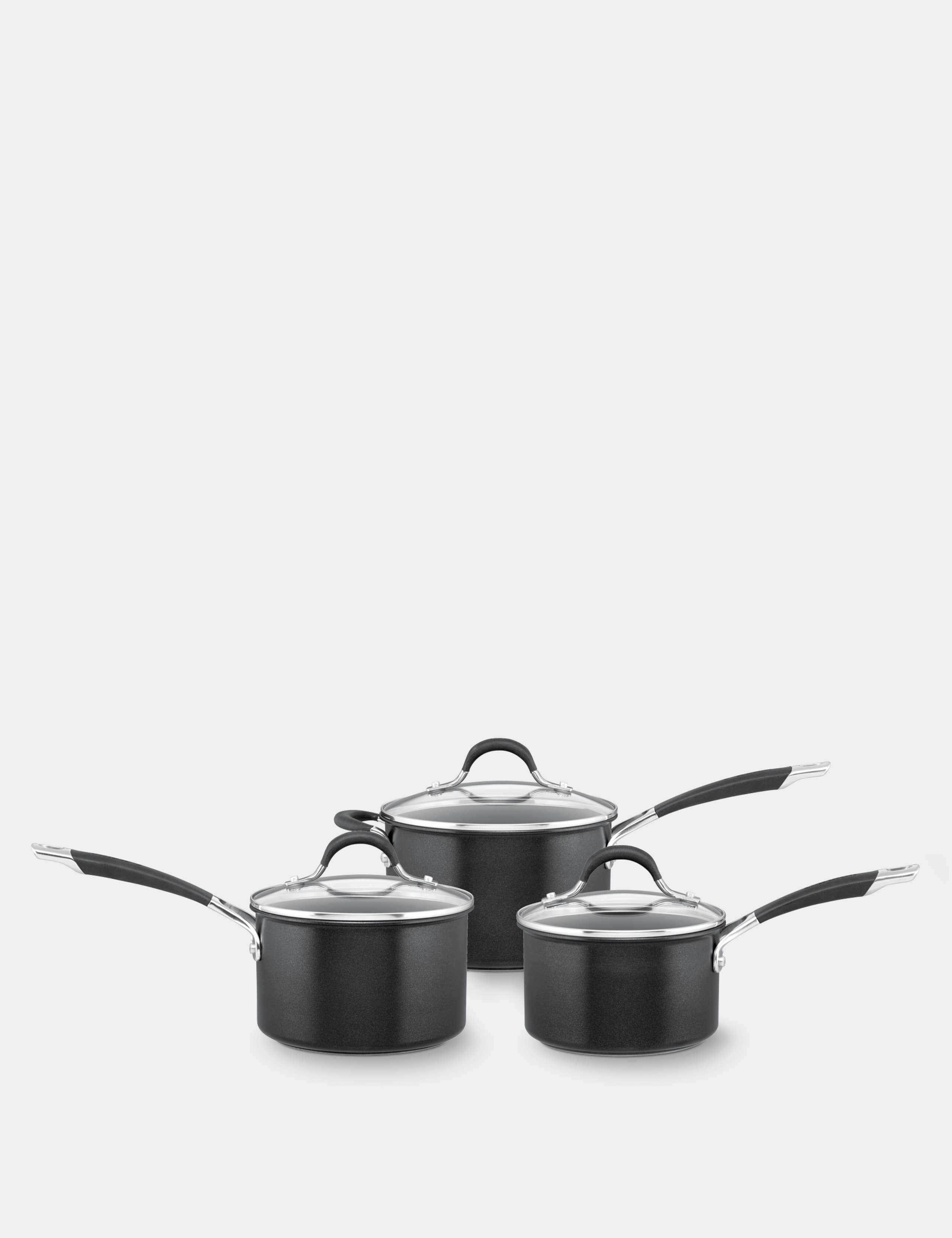 Momentum Non Stick Saucepan Set of 3