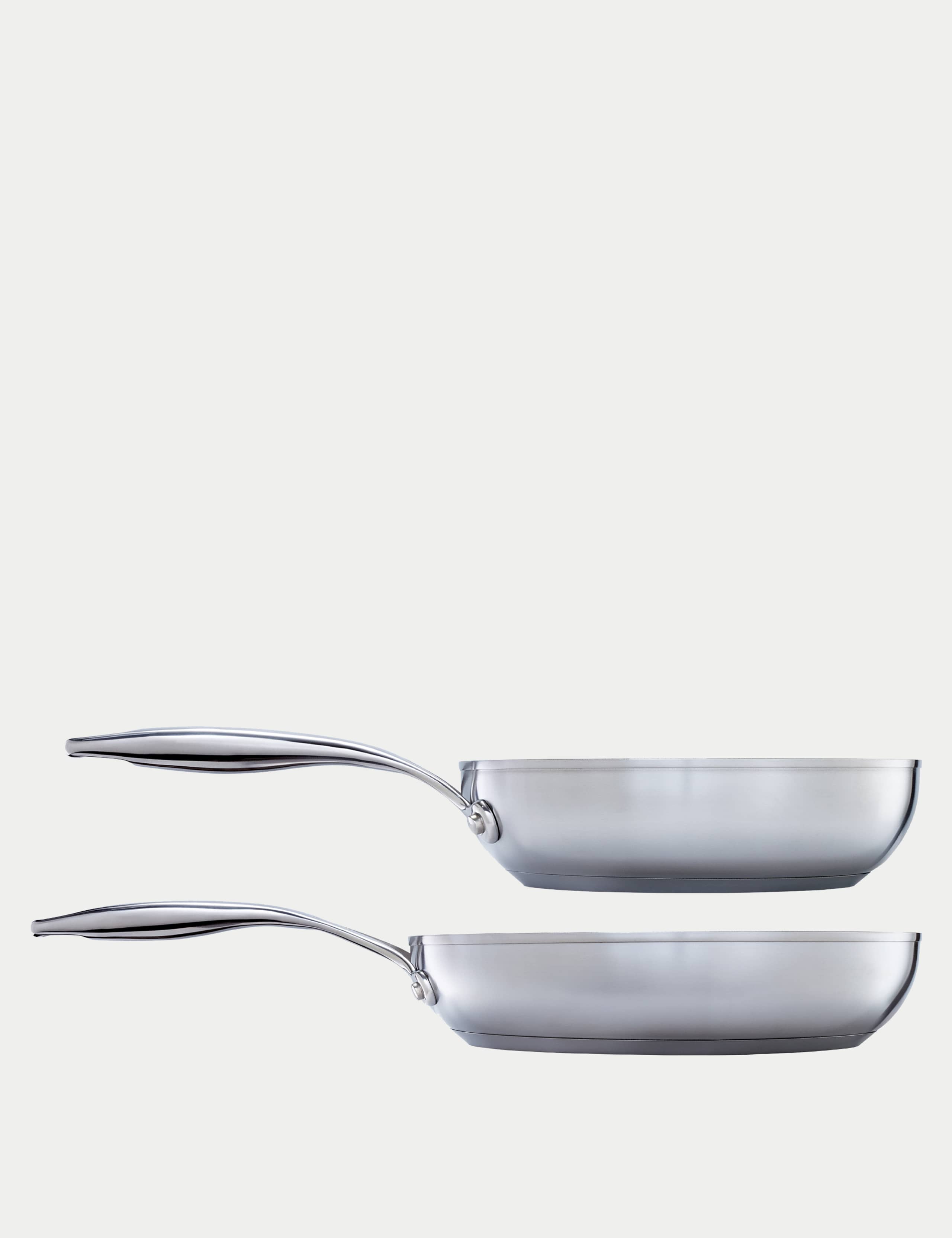 S Series Stainless Steel Frying Pan Set