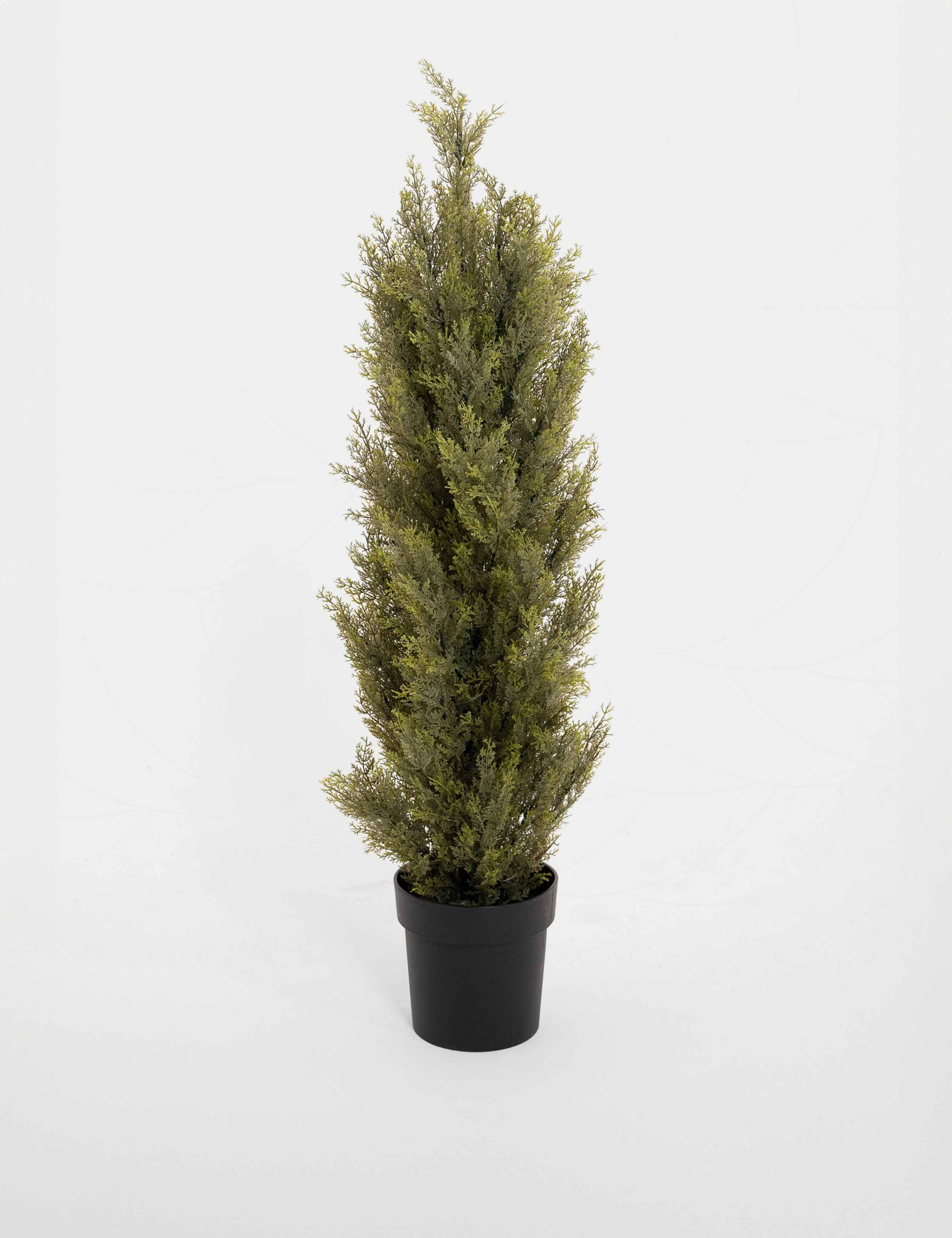 4ft Artificial Conifer Tree in Pot