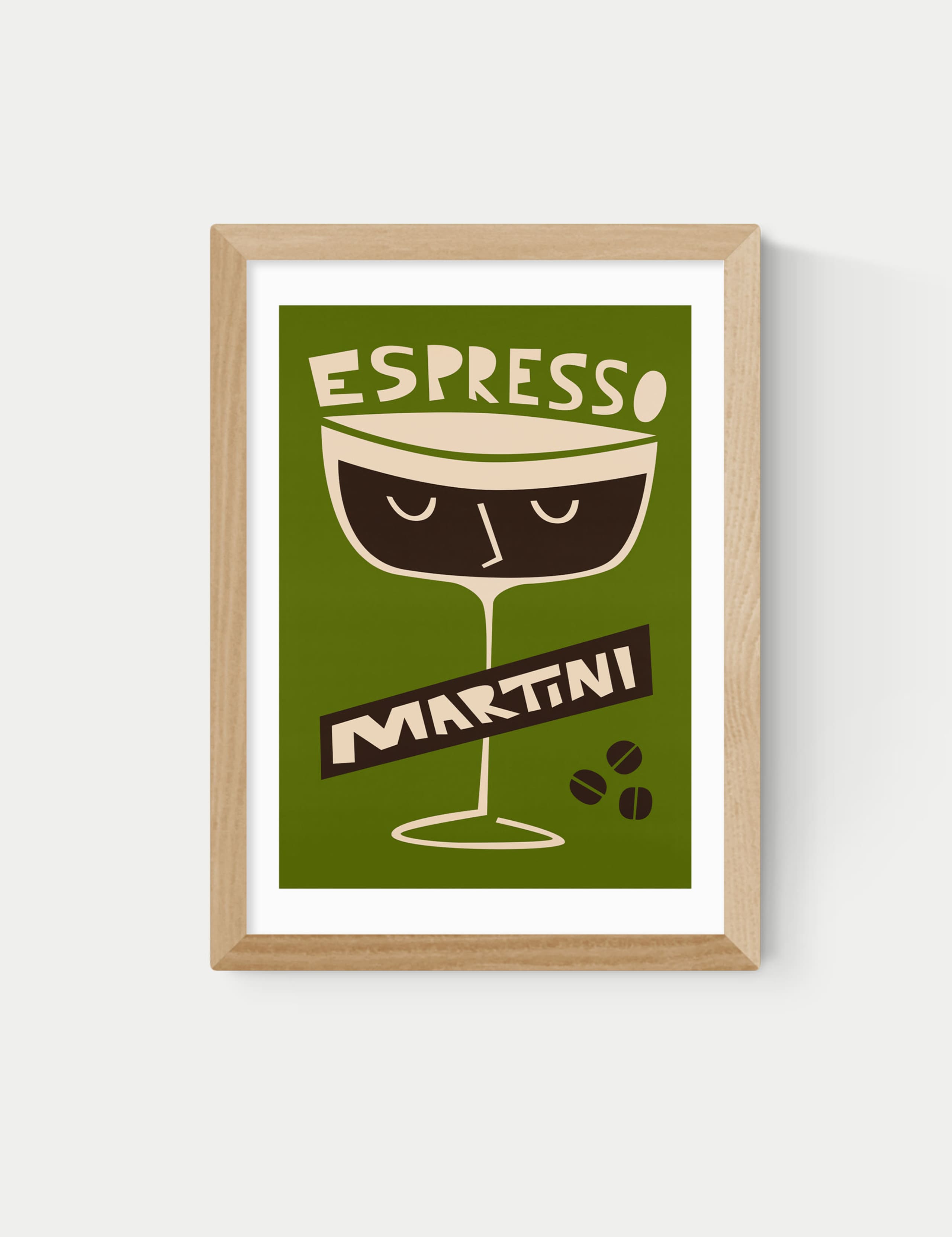 Espresso Martini Framed Art