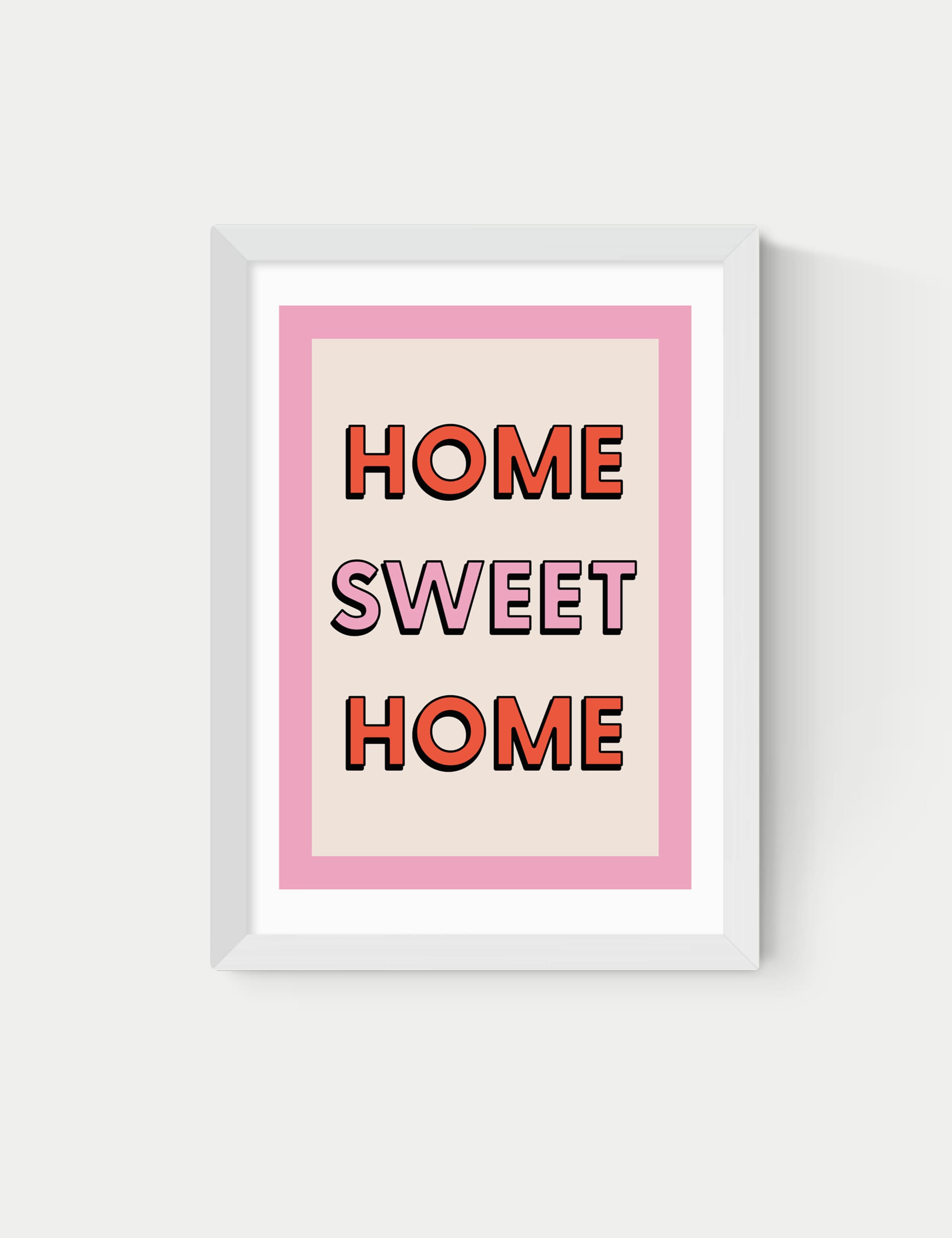 Home Sweet Home Framed Art