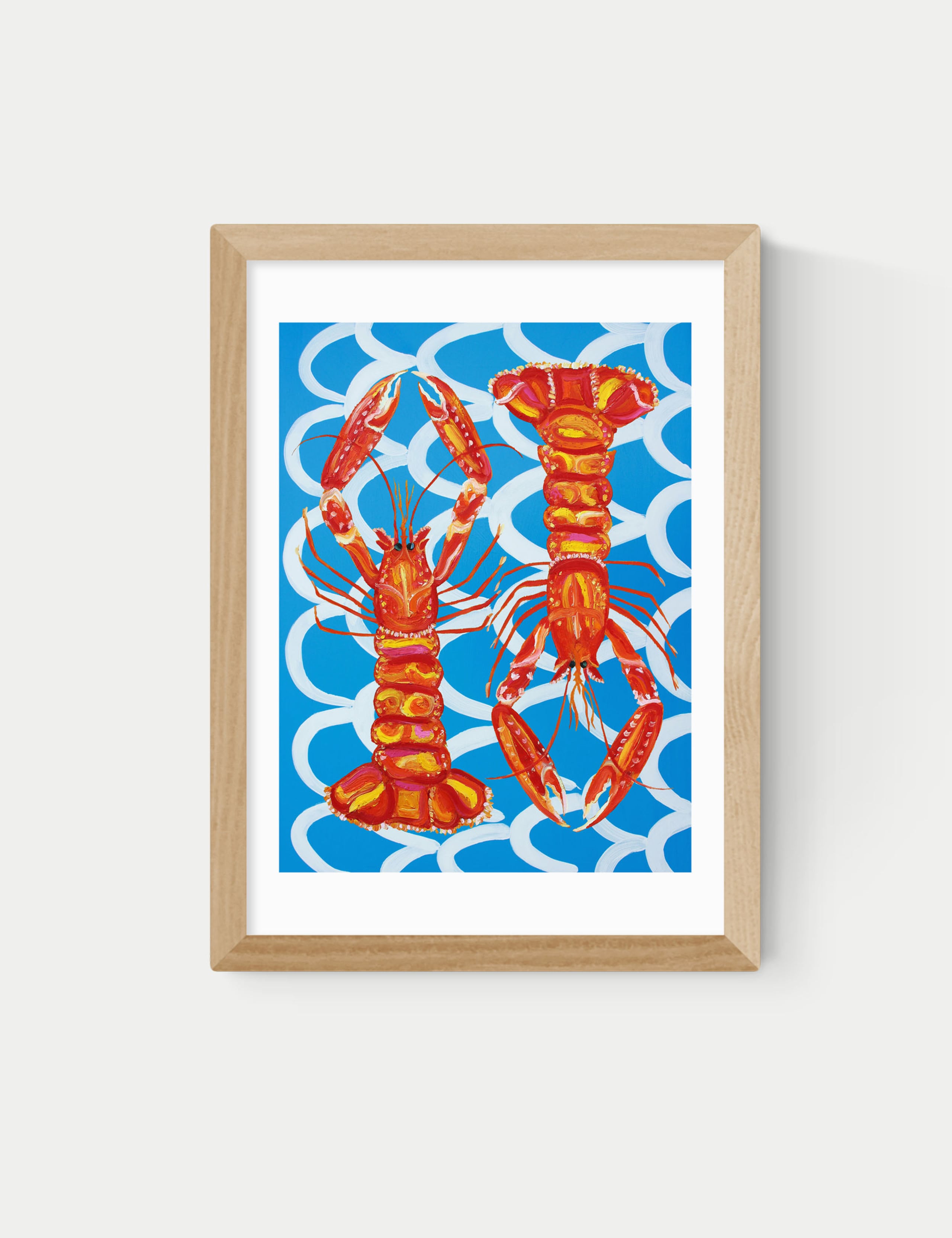 Langoustines Framed Art