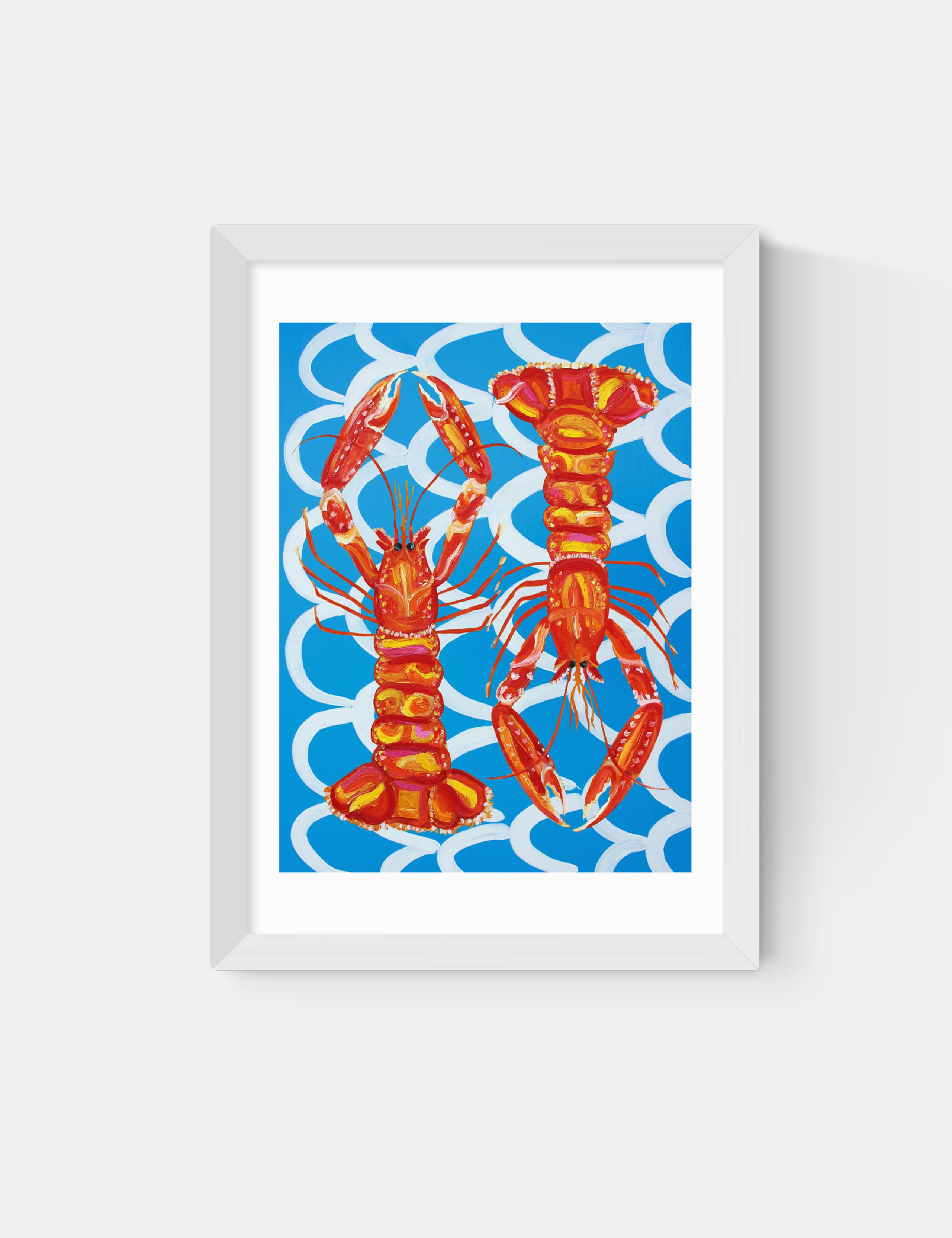 Langoustines Framed Art