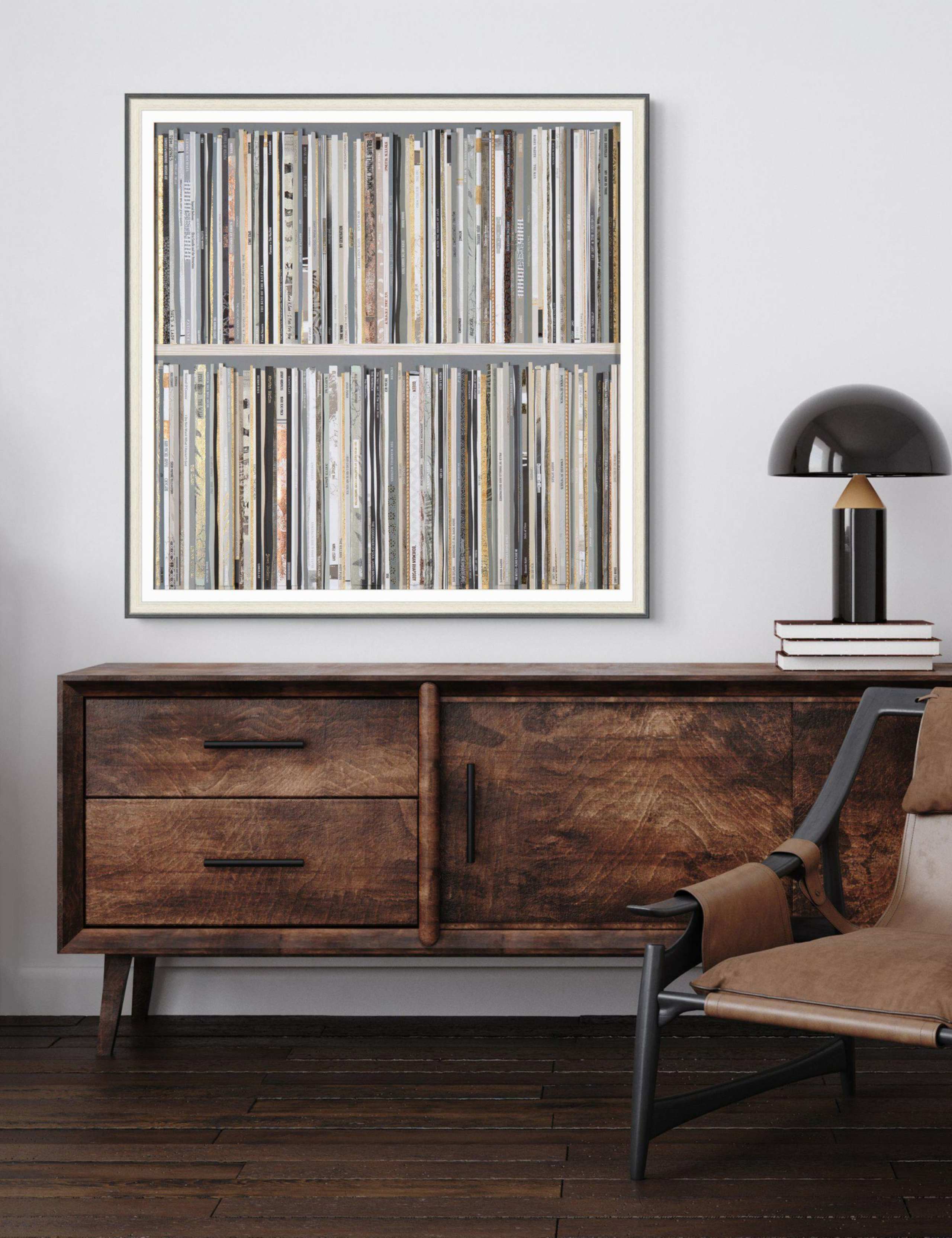 Through the Decades Square Framed Art