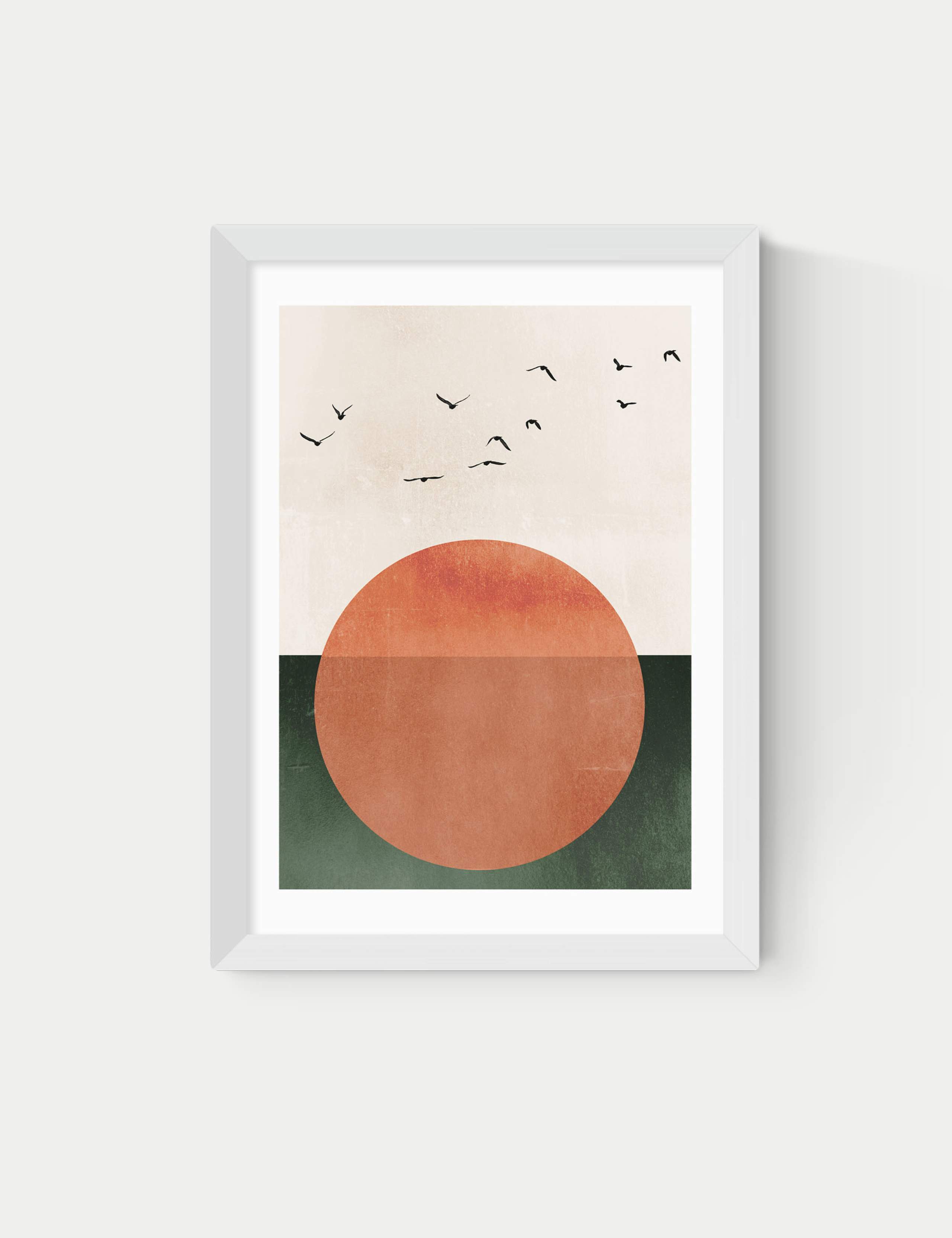 Rising Sun Framed Art