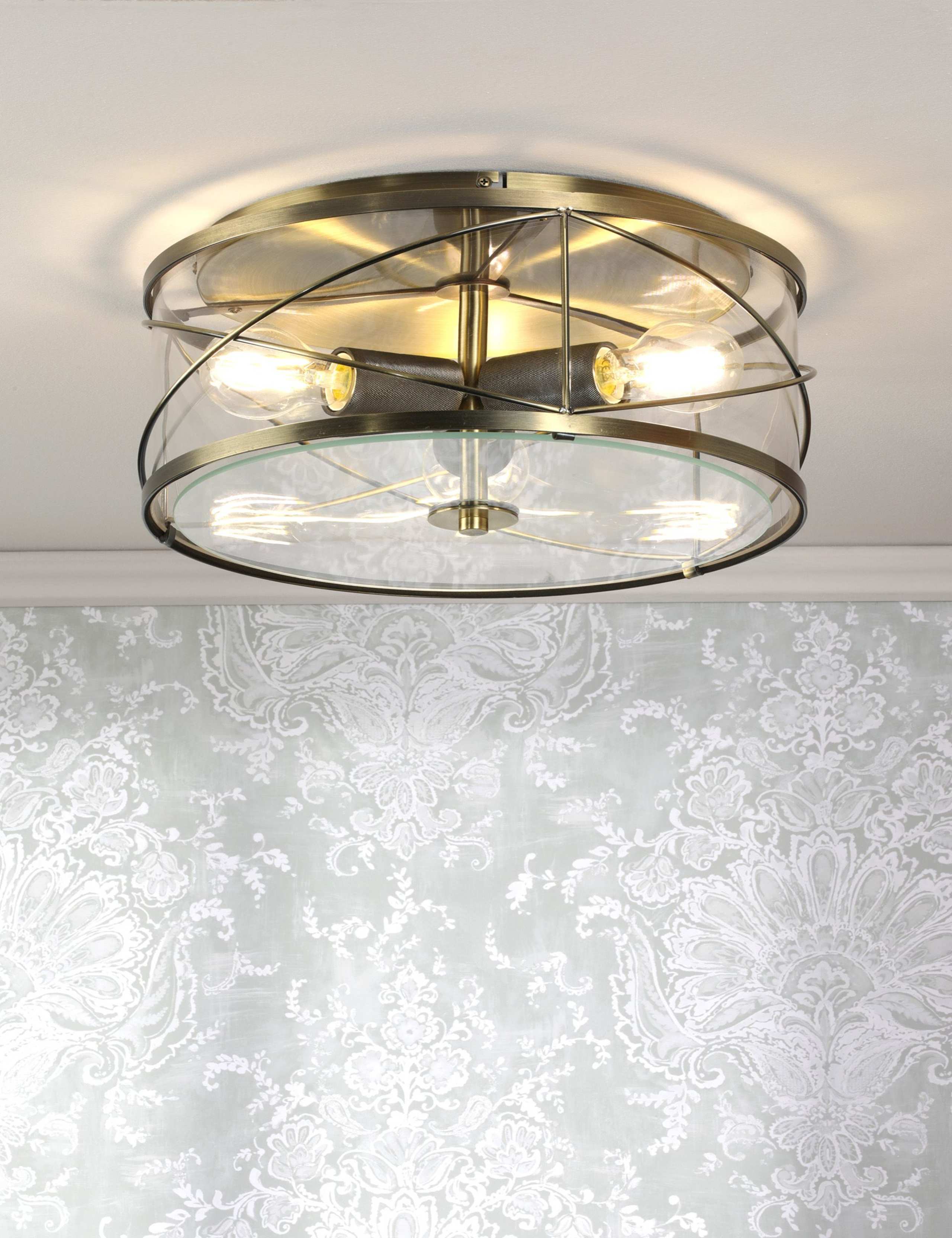 Beckworth 3 Light Flush Ceiling Light