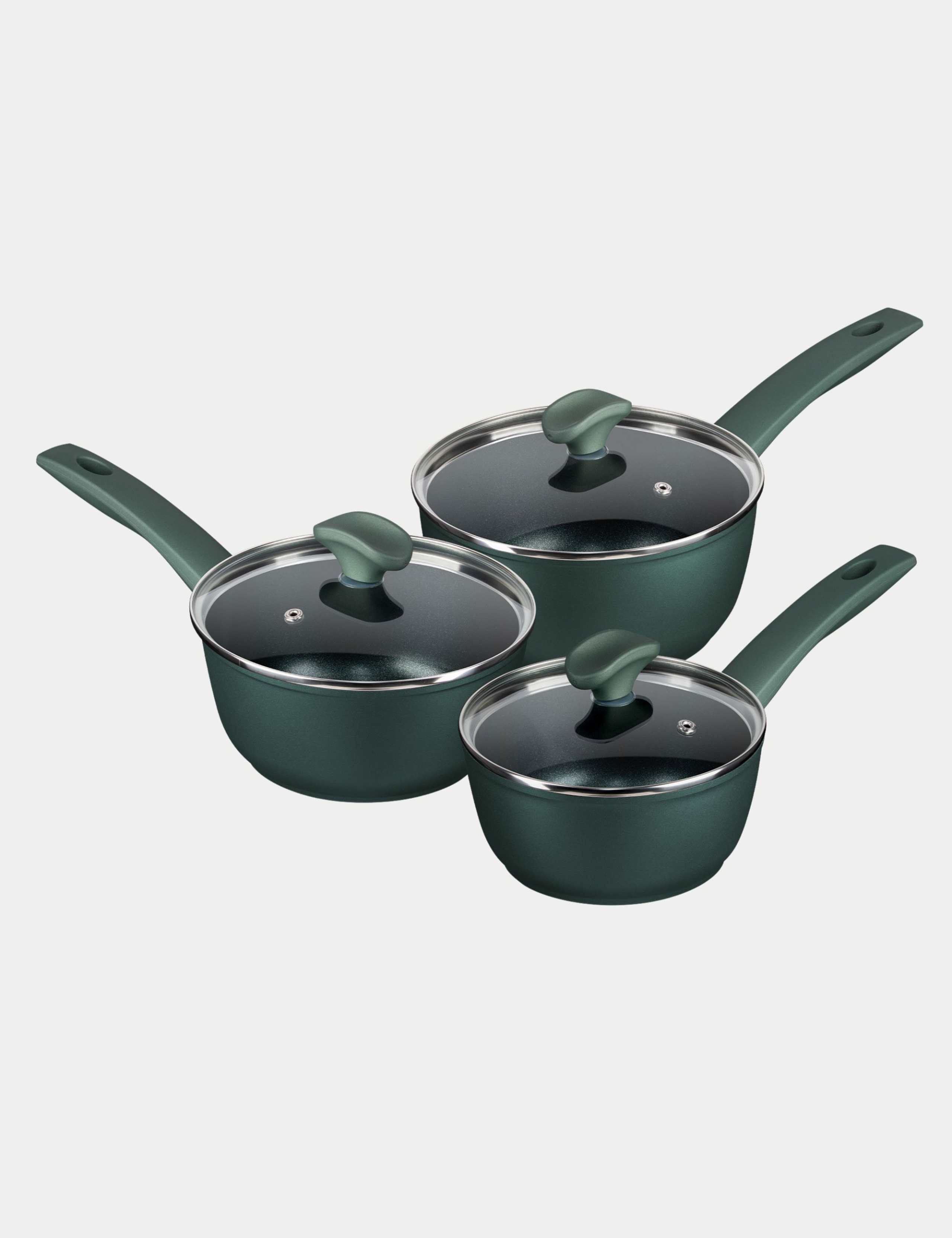 3 Piece Non-Stick Saucepans