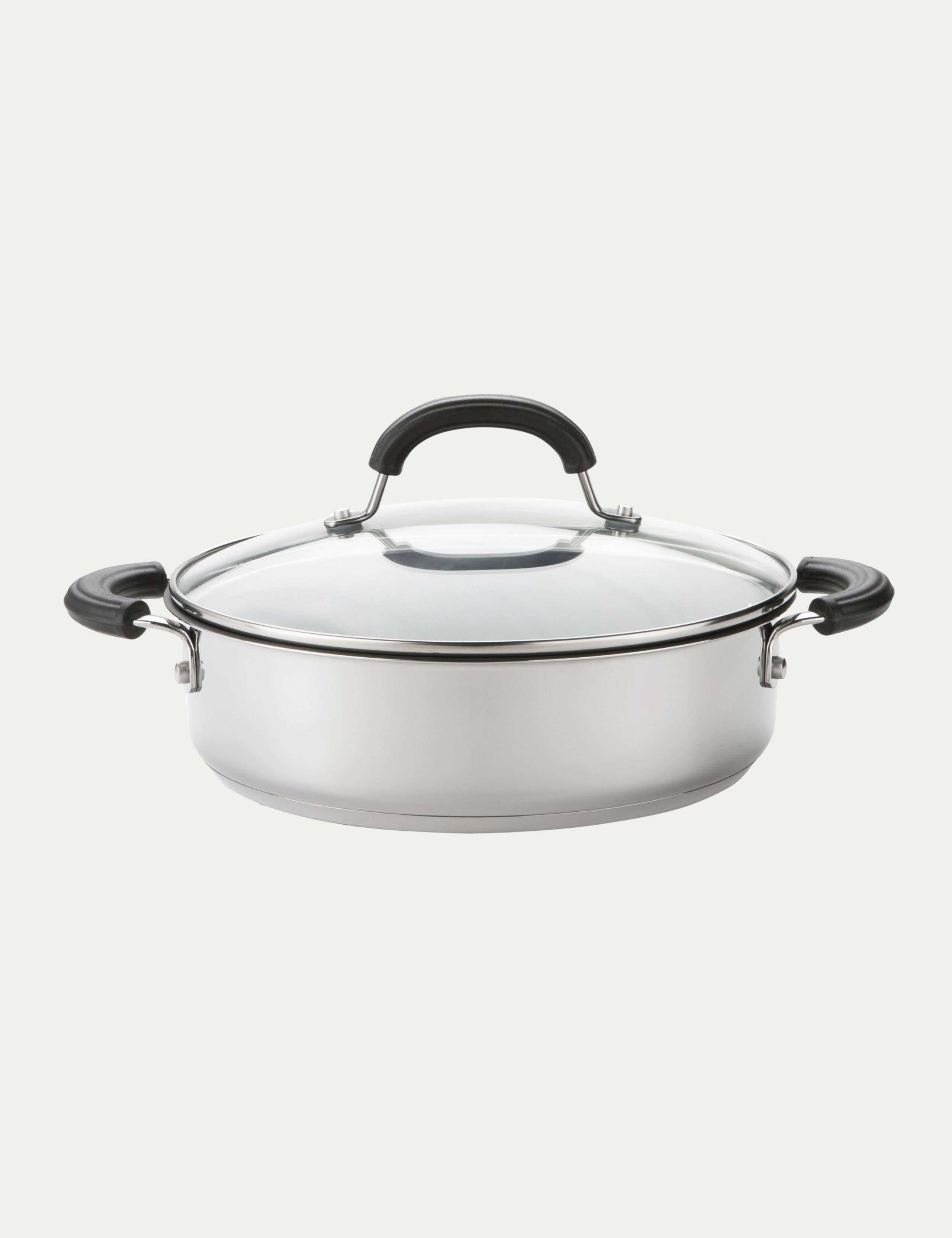 Stainless Steel 24cm Casserole Dish
