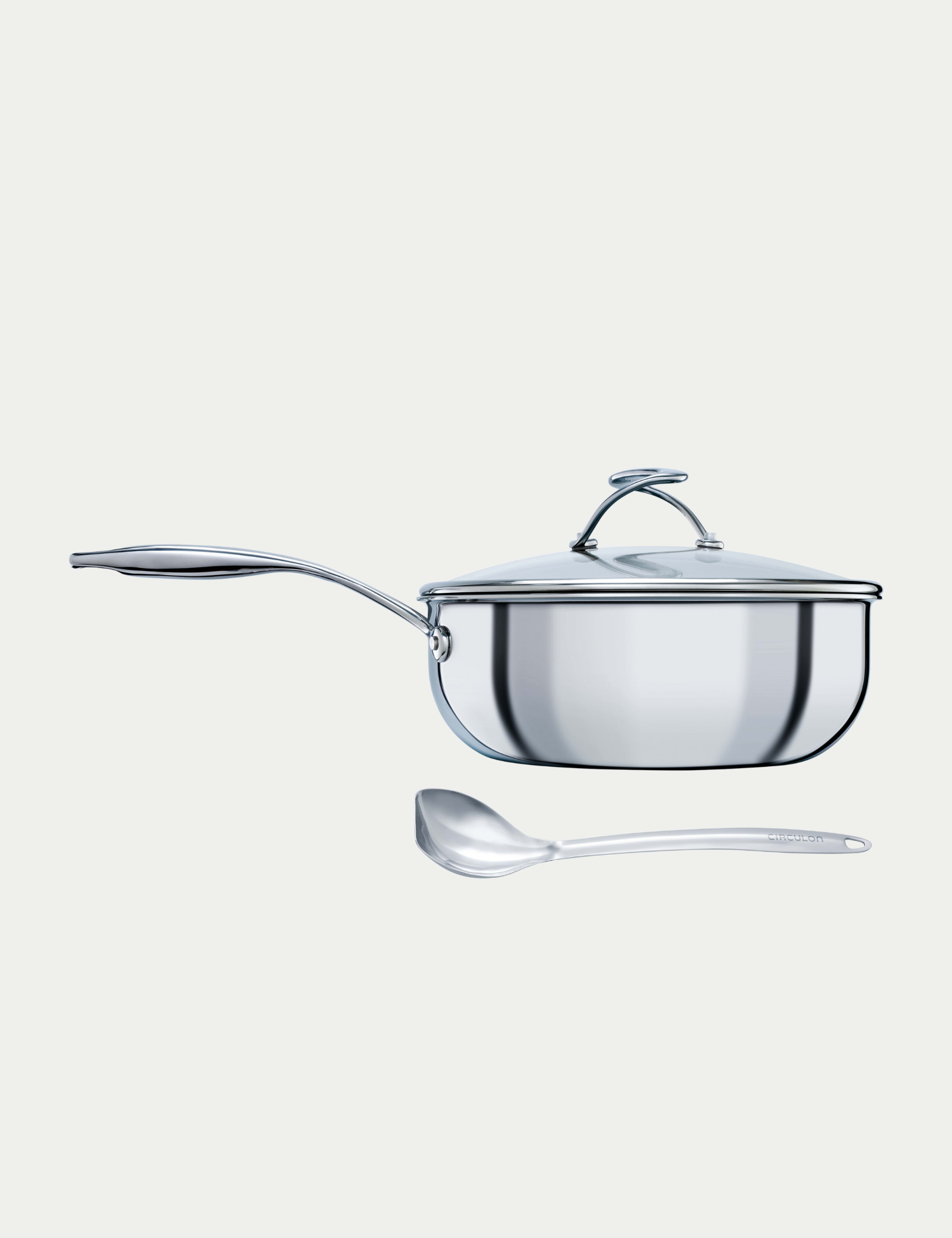C Series Stainless Steel 24cm Pan & Lid