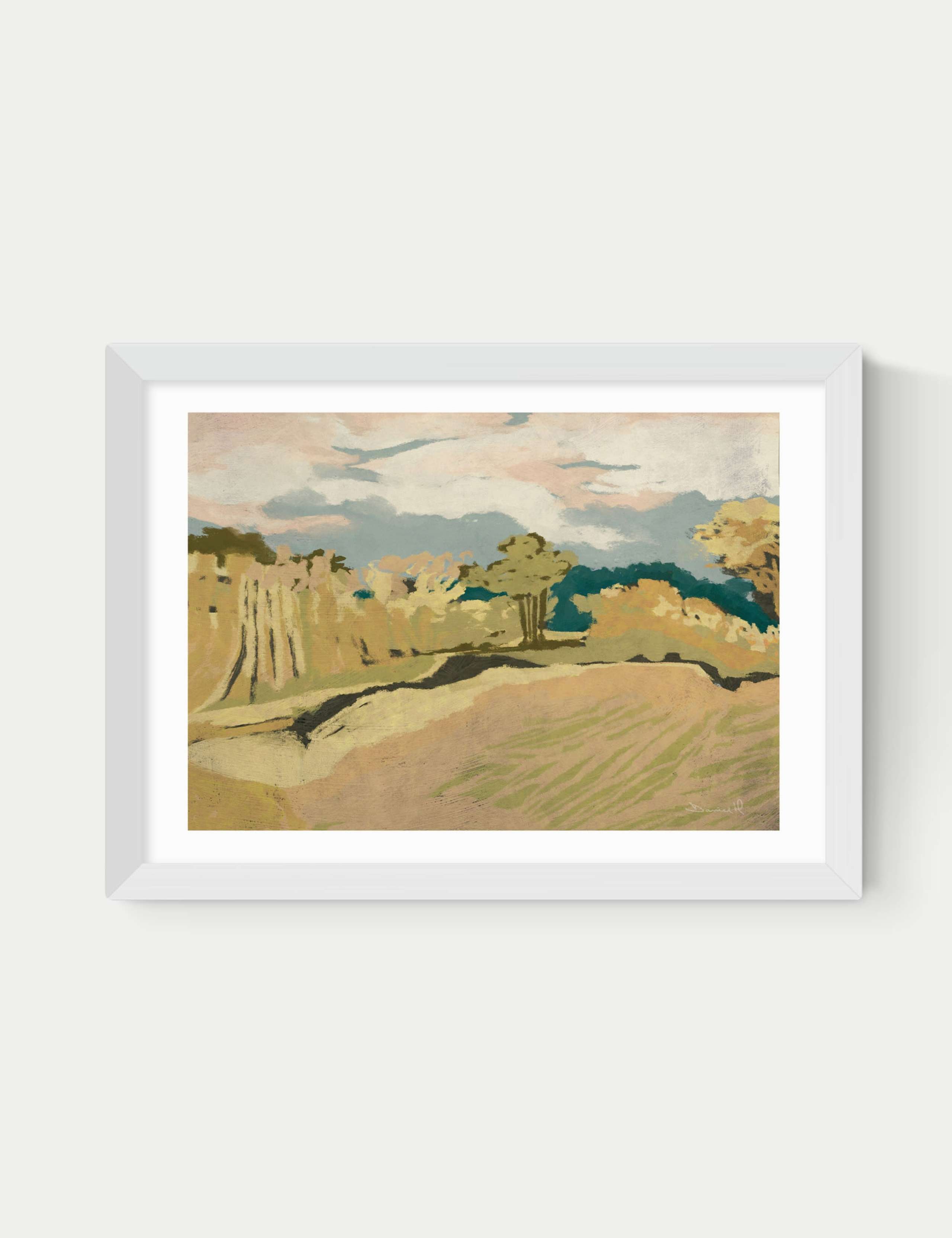Cornwall Light Framed Art Print