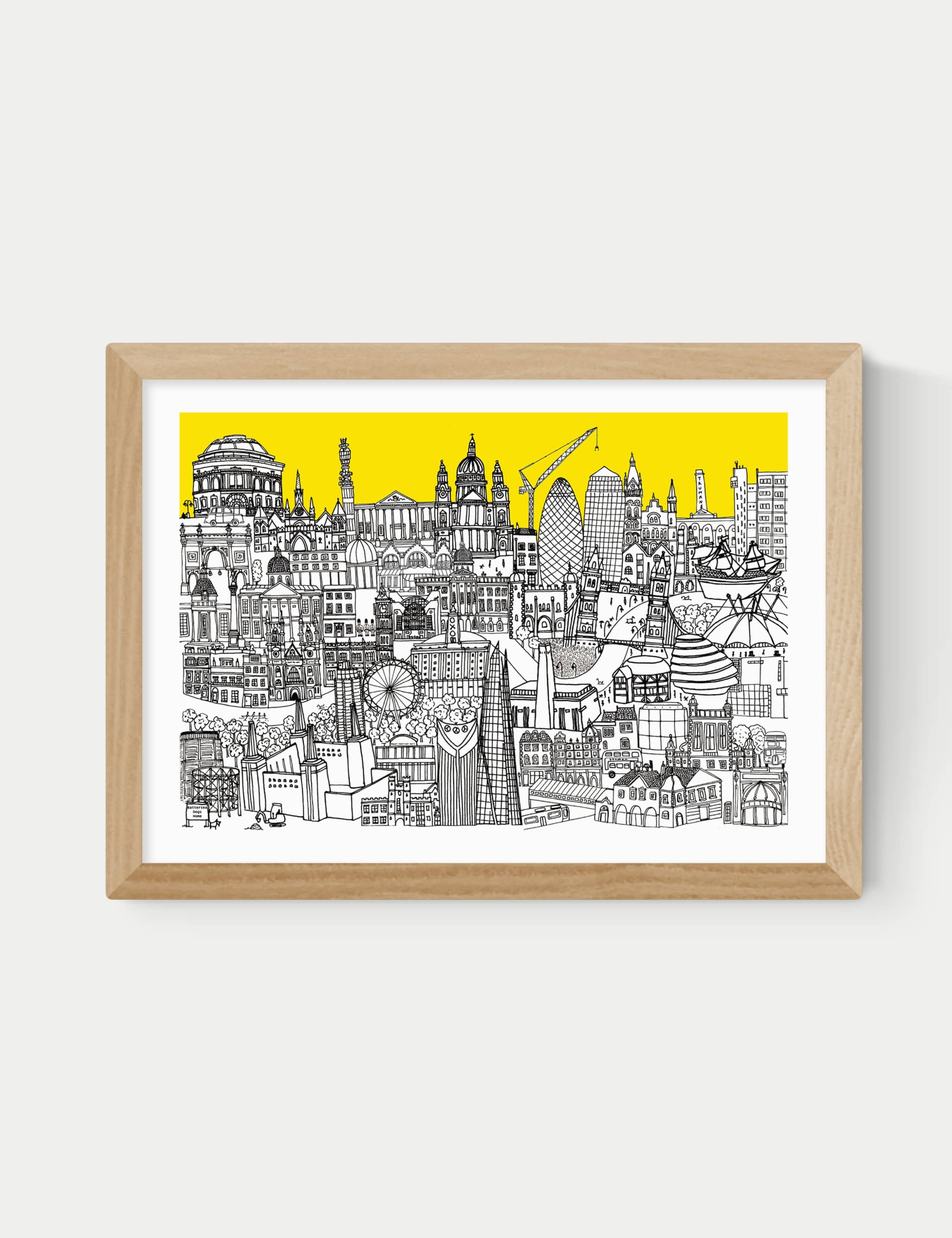 London Jungle Framed Art