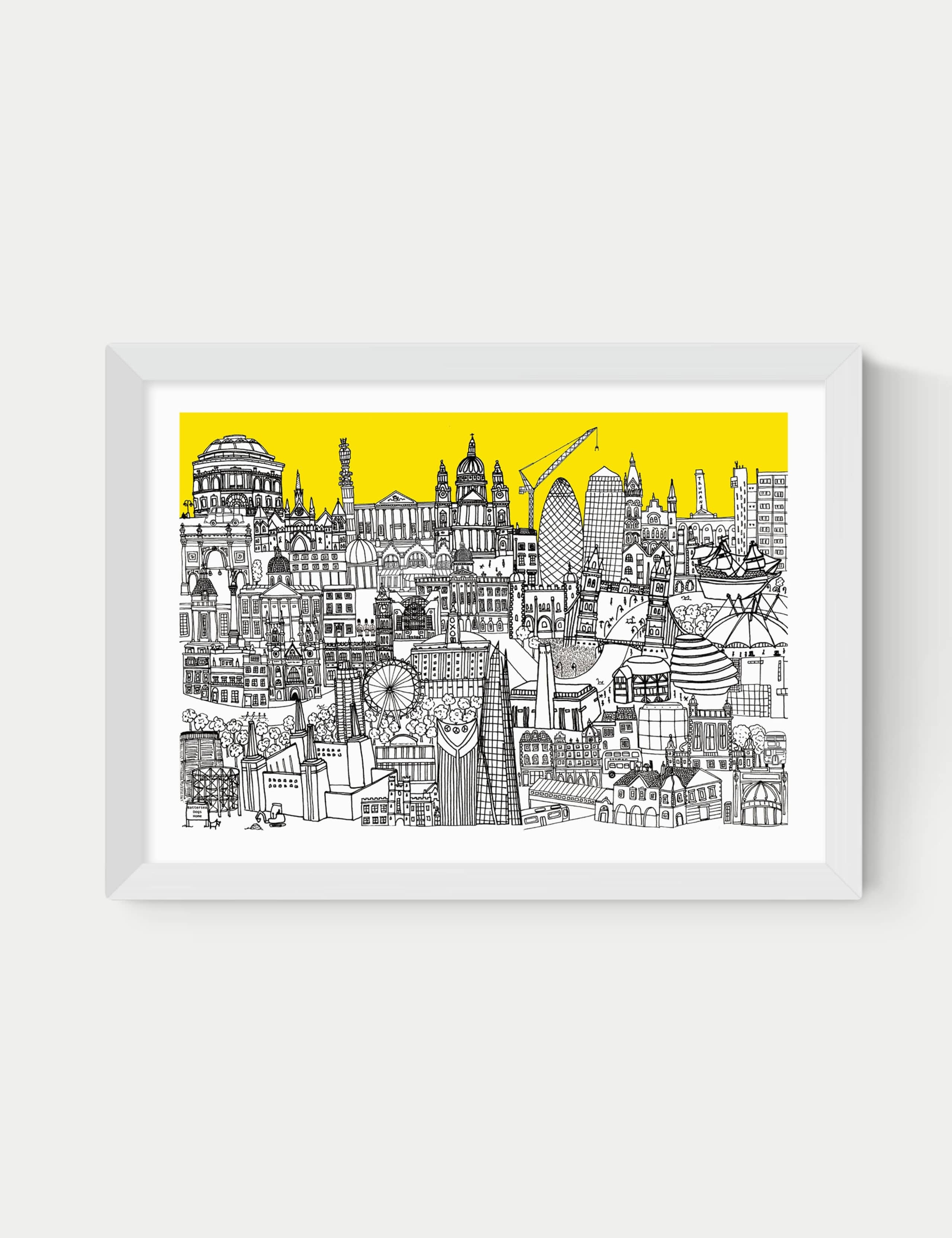 London Jungle Framed Art