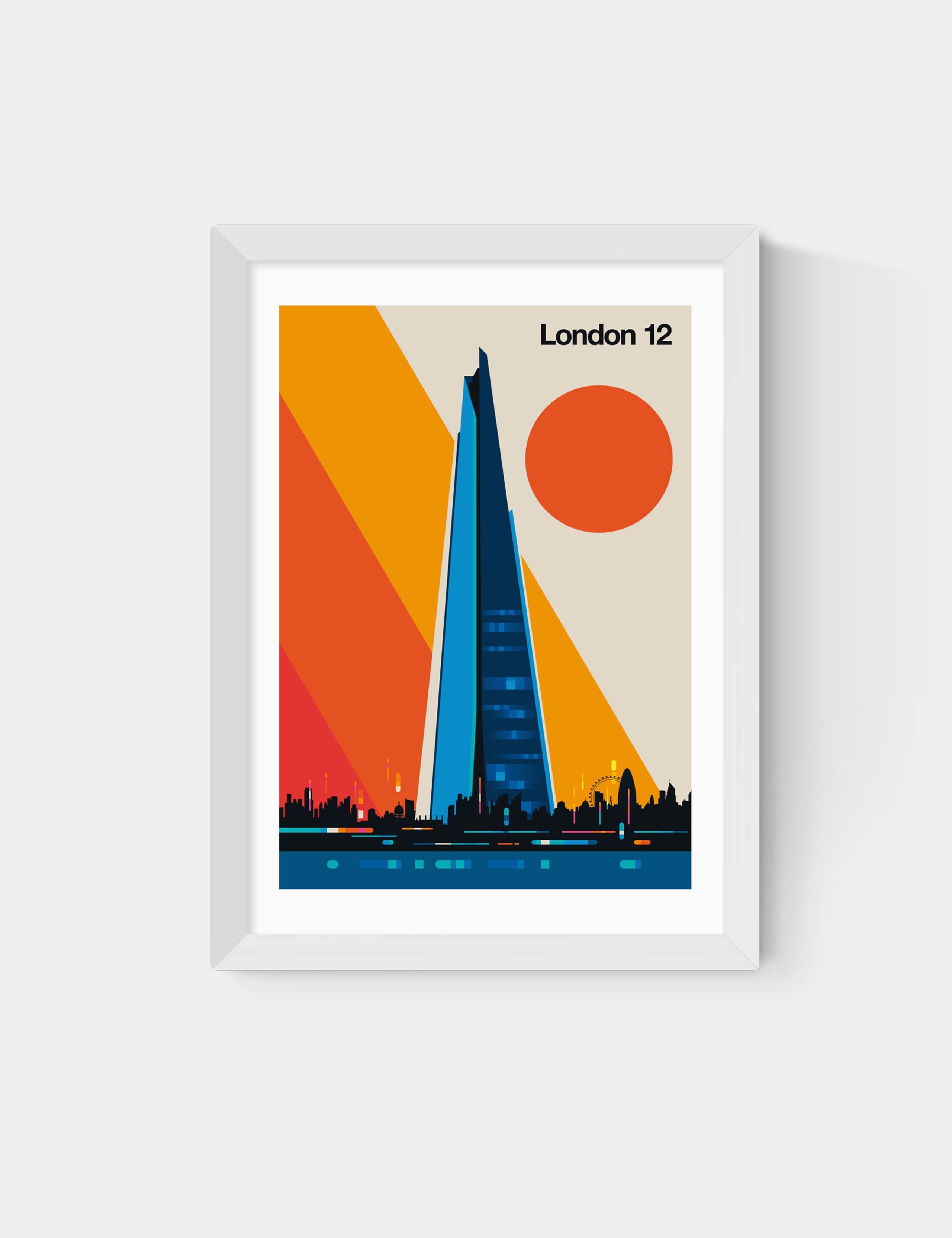 London 12 Framed Art Print