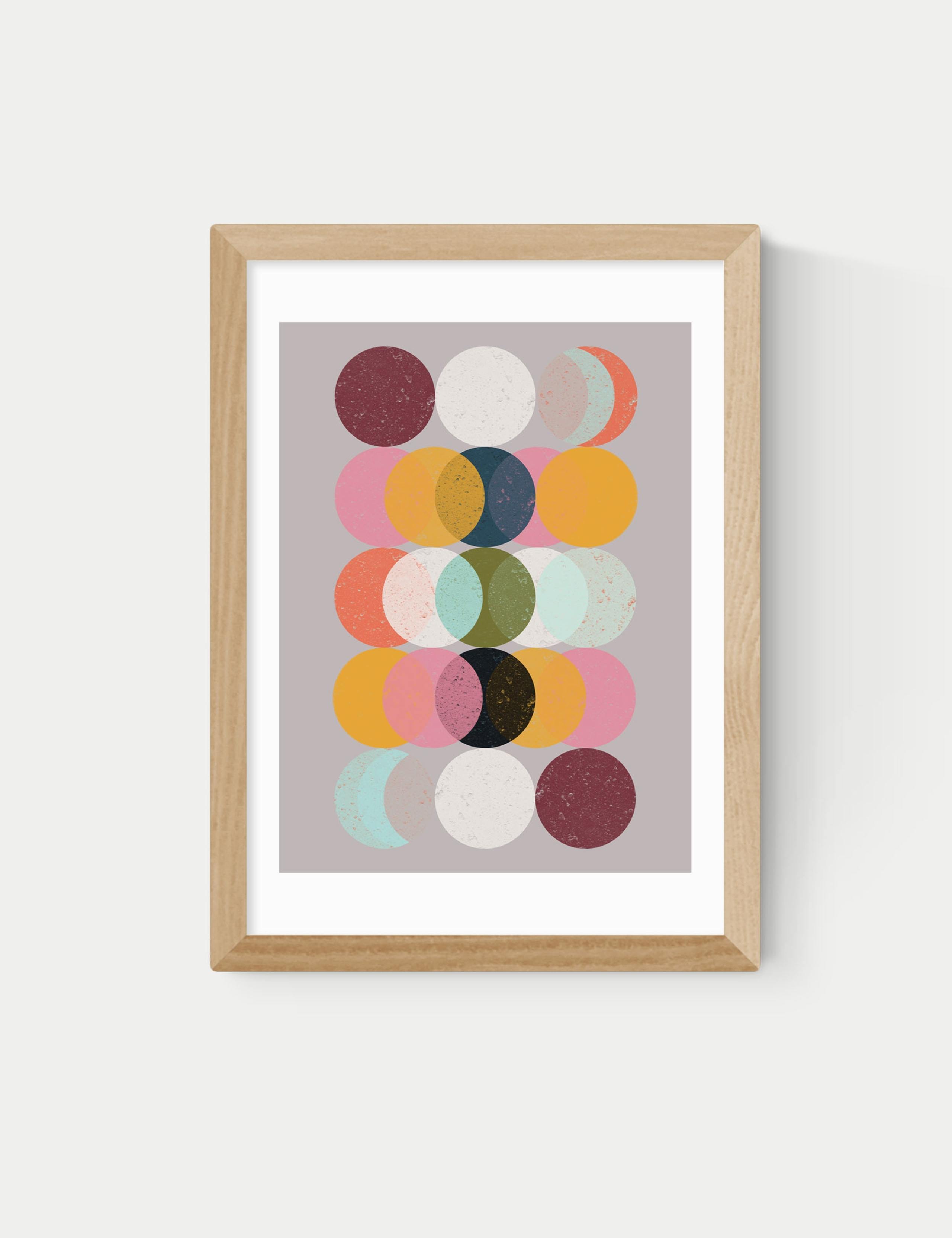 Moods and Moons Framed Art Print
