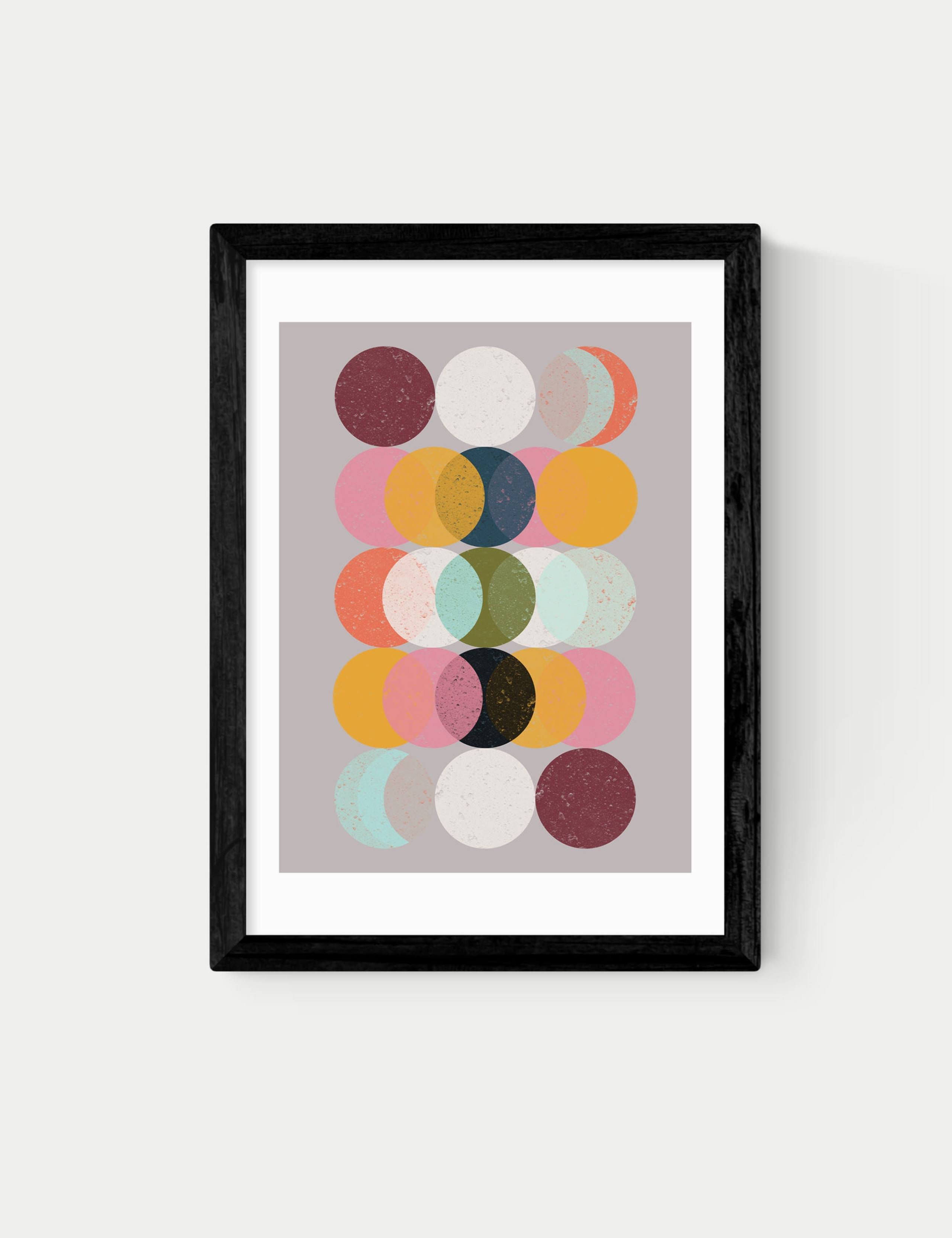 Moods and Moons Framed Art Print