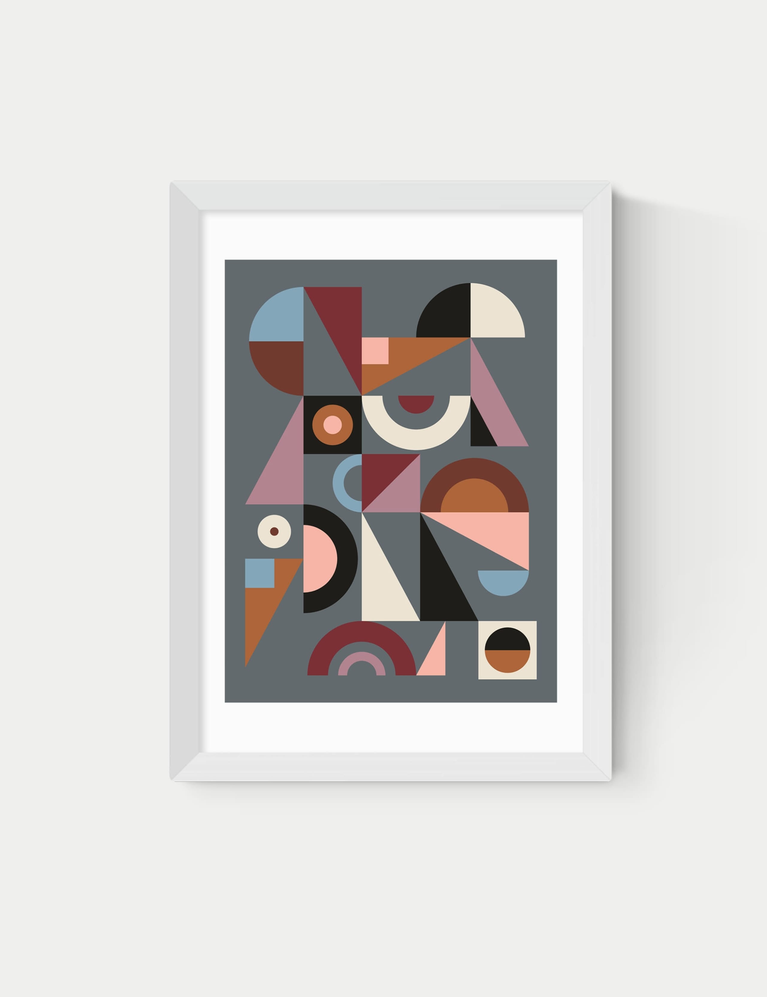 Graphic IX Framed Art Print