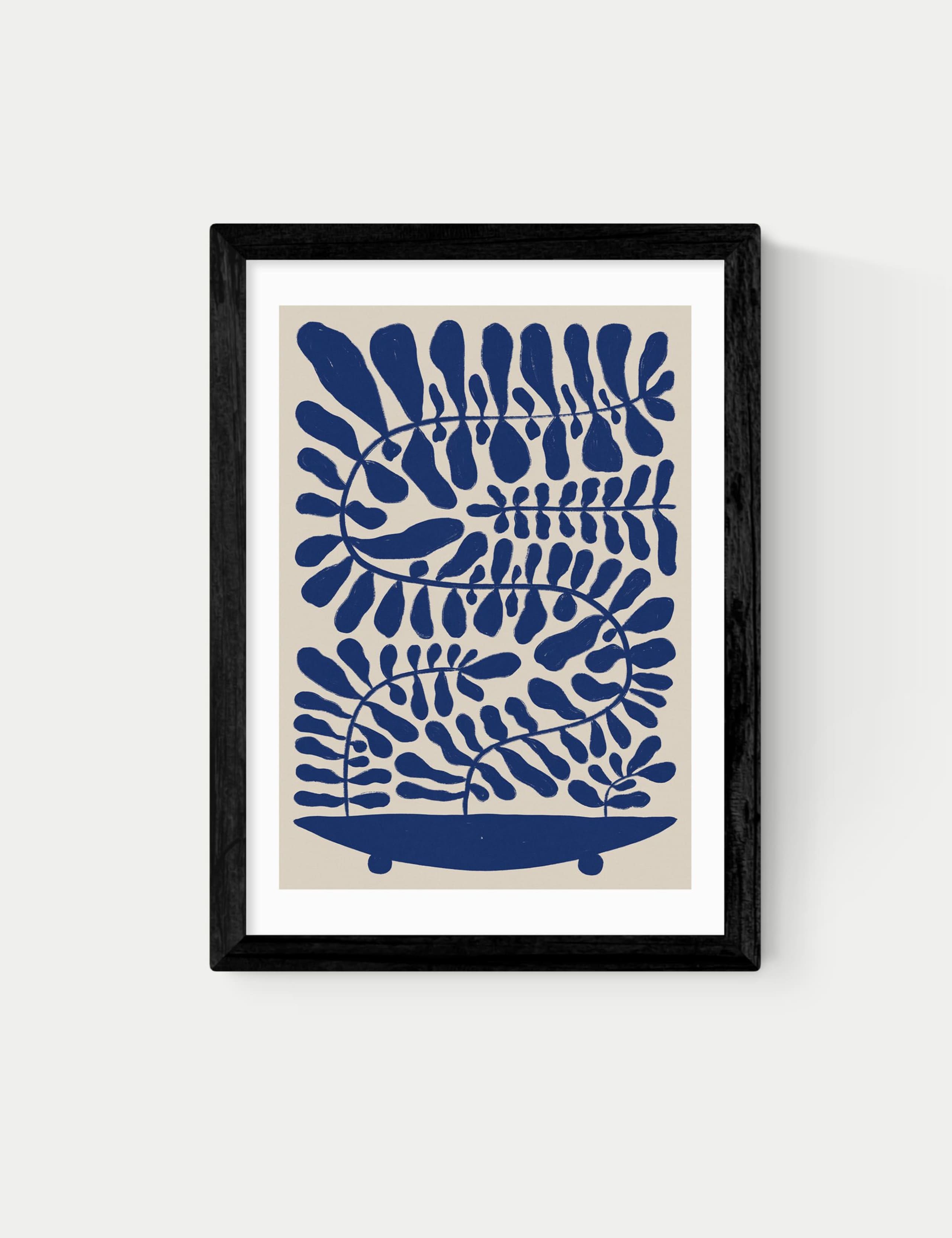 One Hundred Leaved Plant VII Framed Art Print