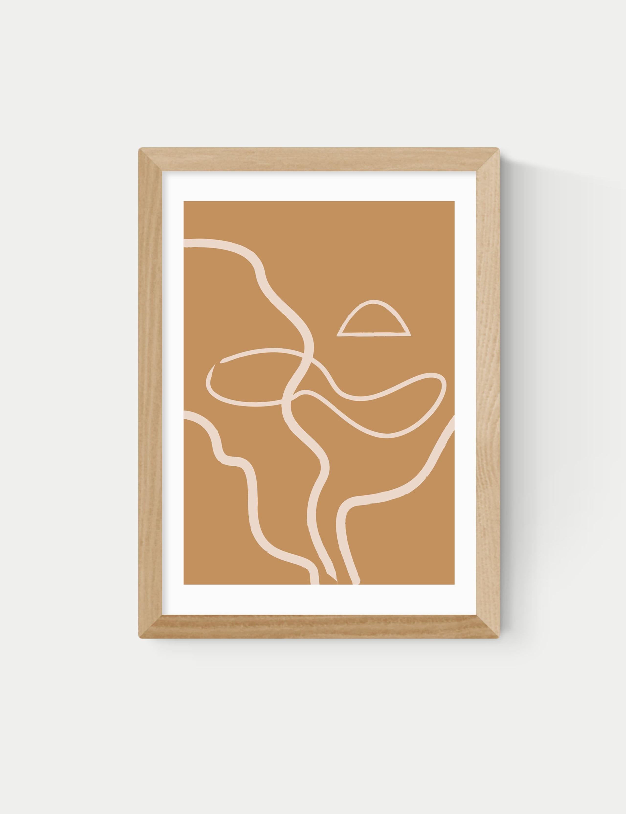 The Line Framed Art
