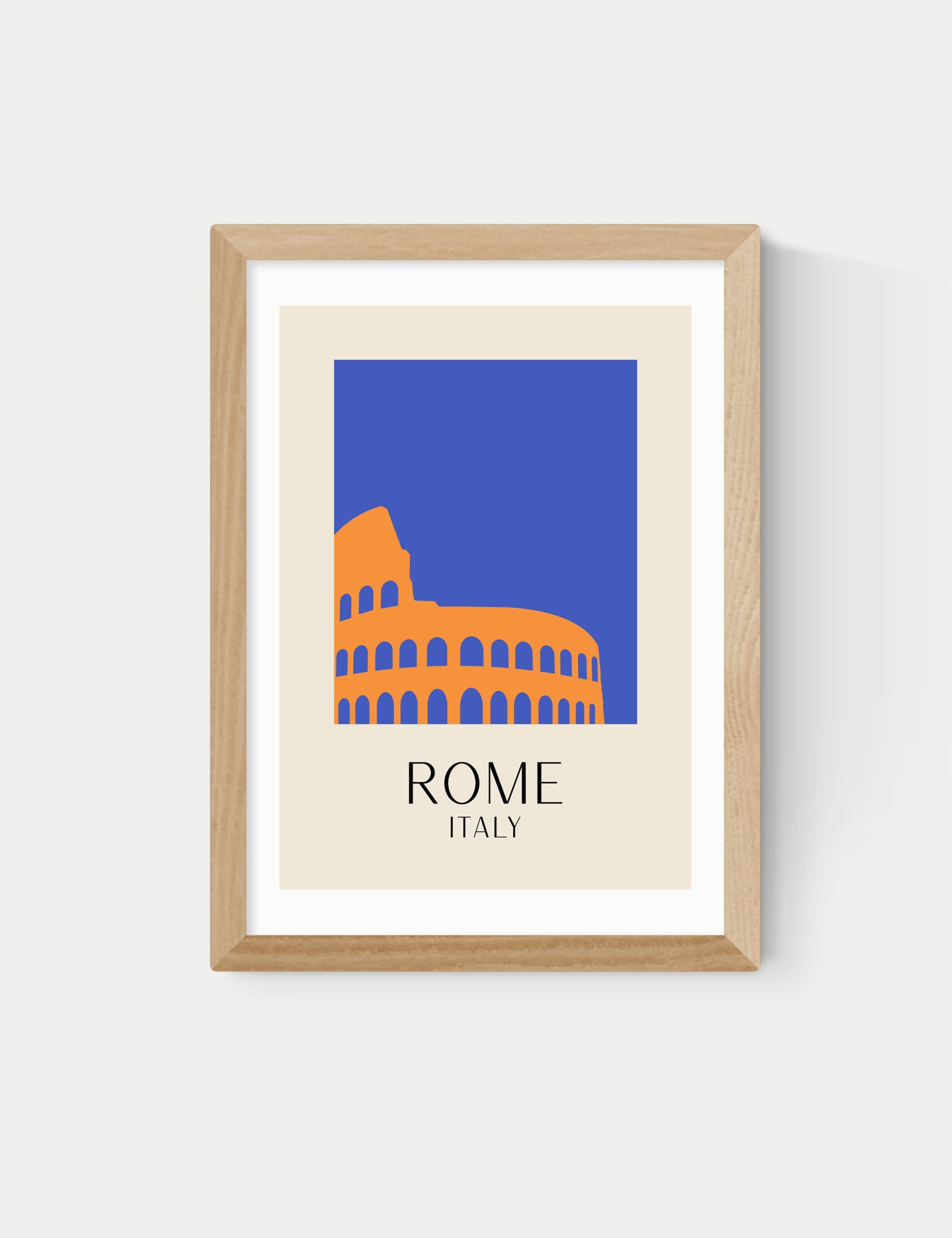 Rome by Inoui Framed Art Print