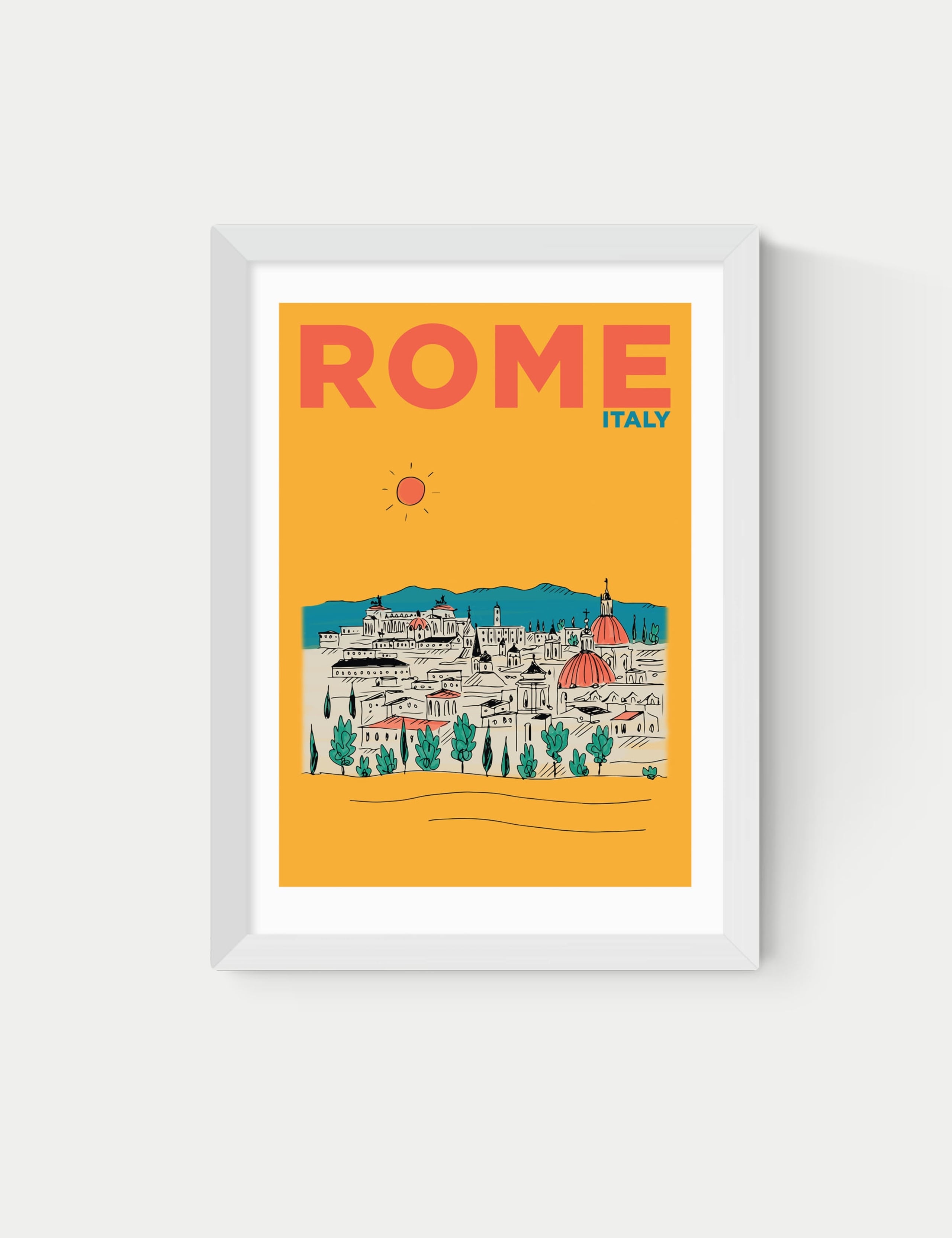 Rome Framed Art