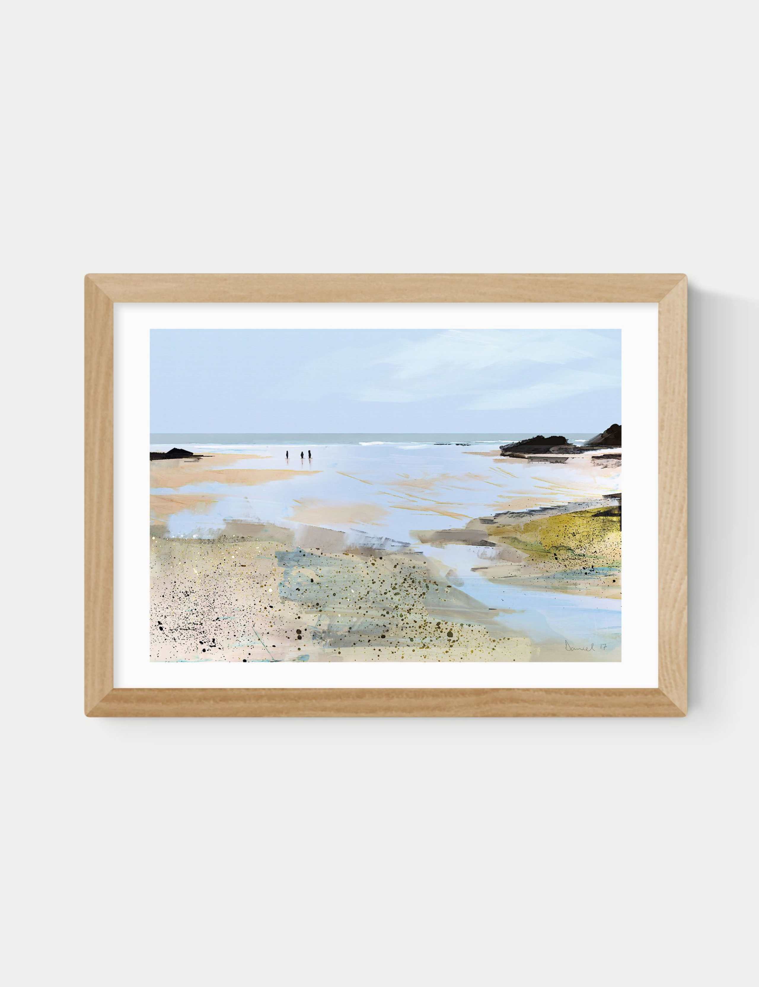 Sea View Framed Art Print