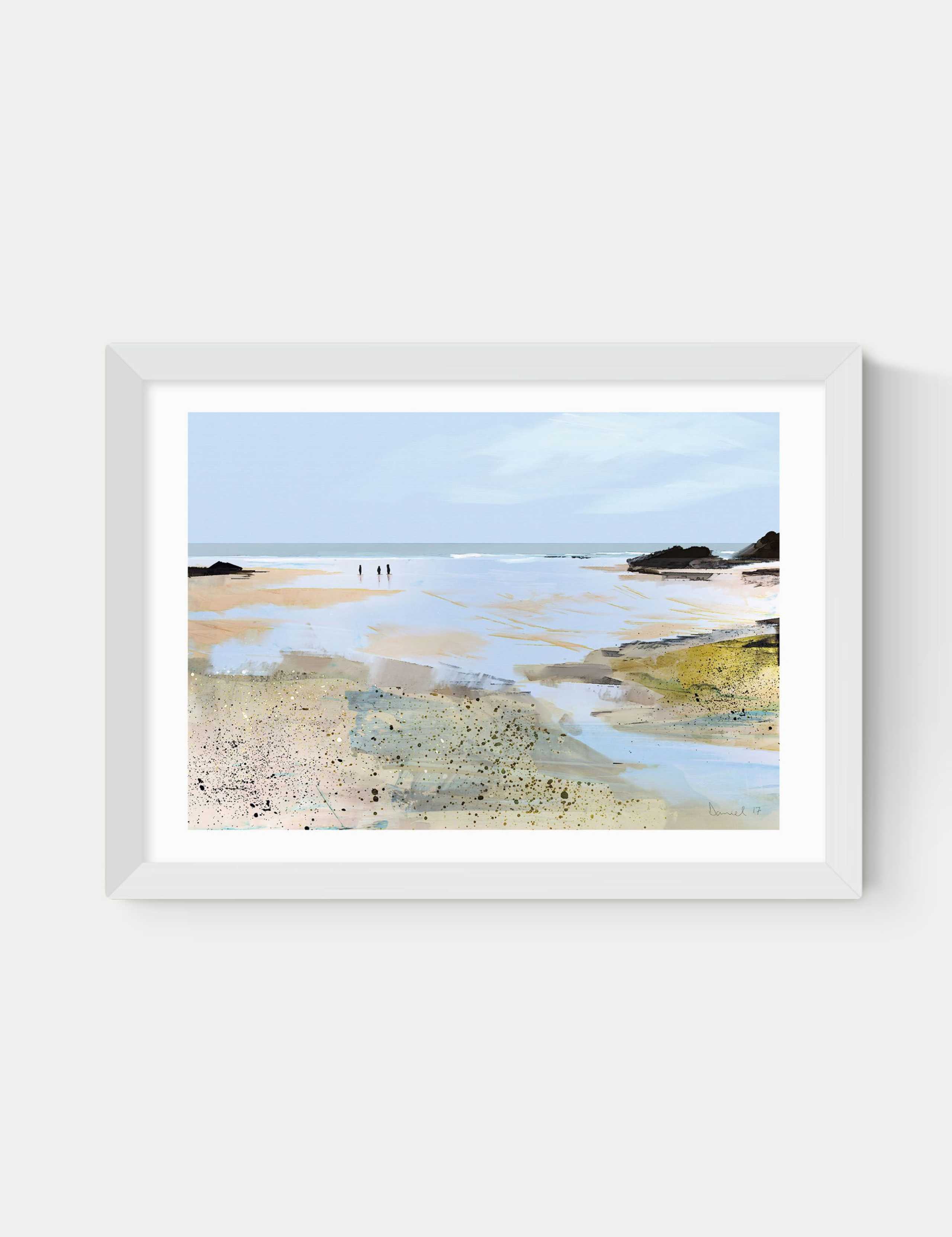 Sea View Framed Art Print