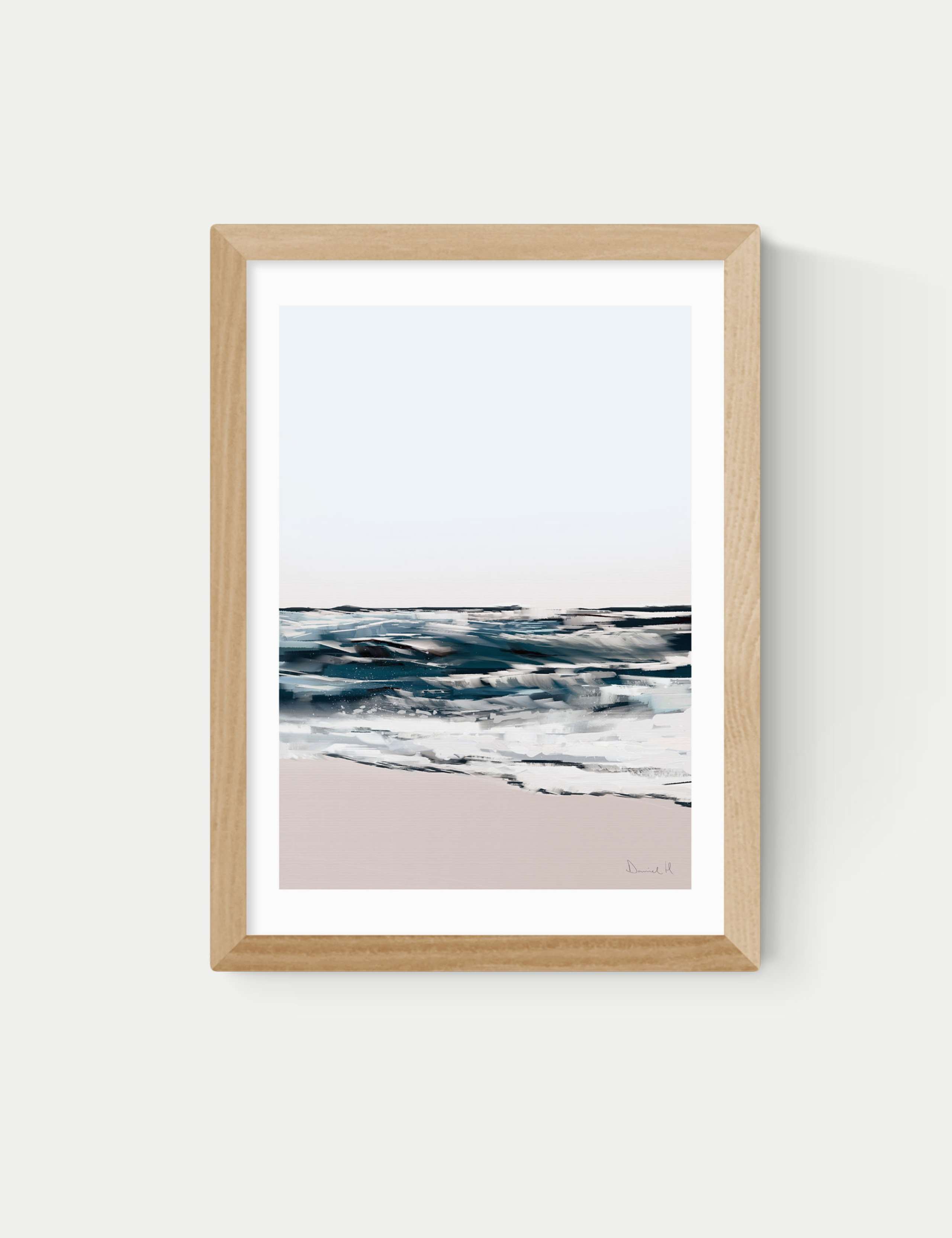 Seashore Framed Art Print