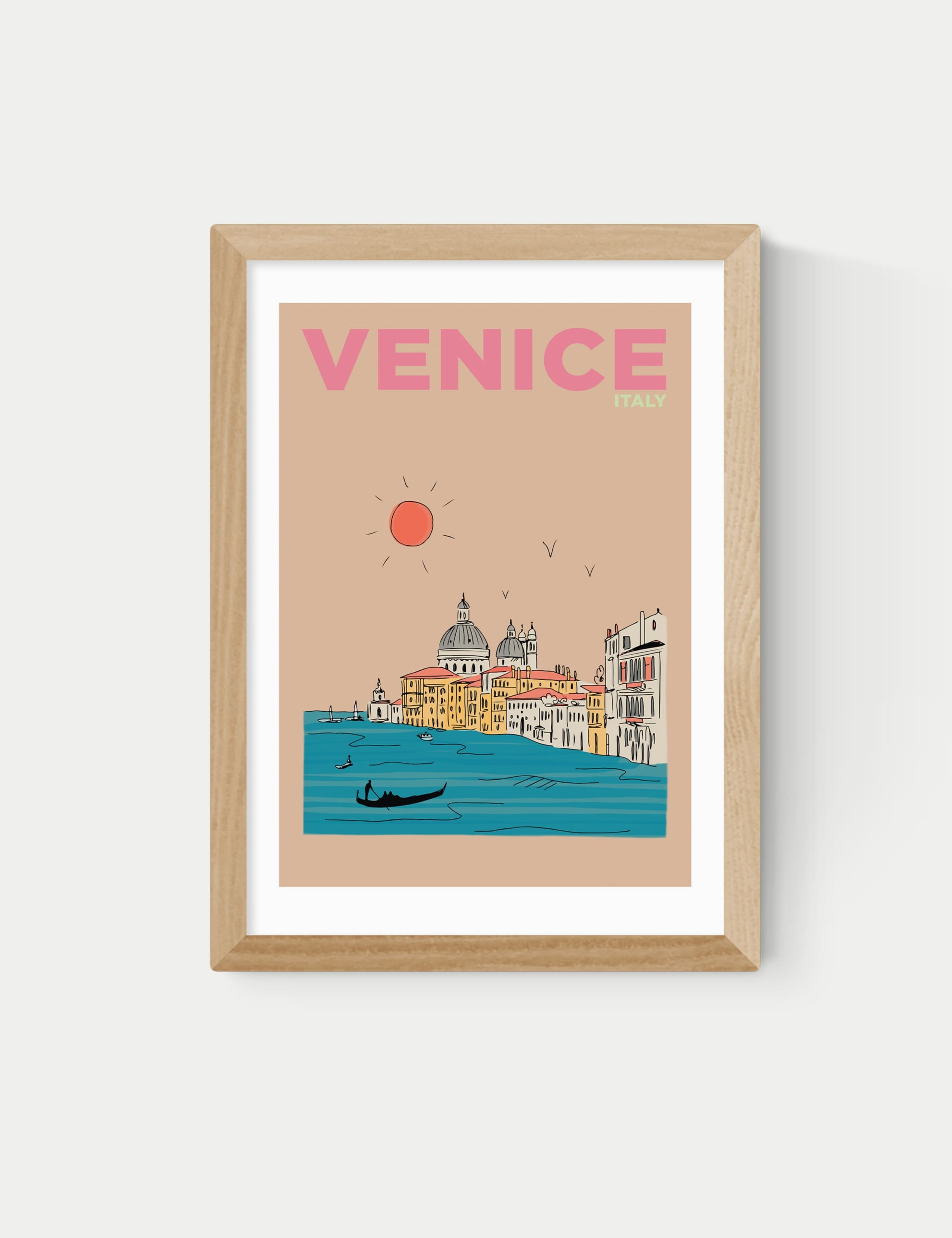 Venice Italy Framed Art Print
