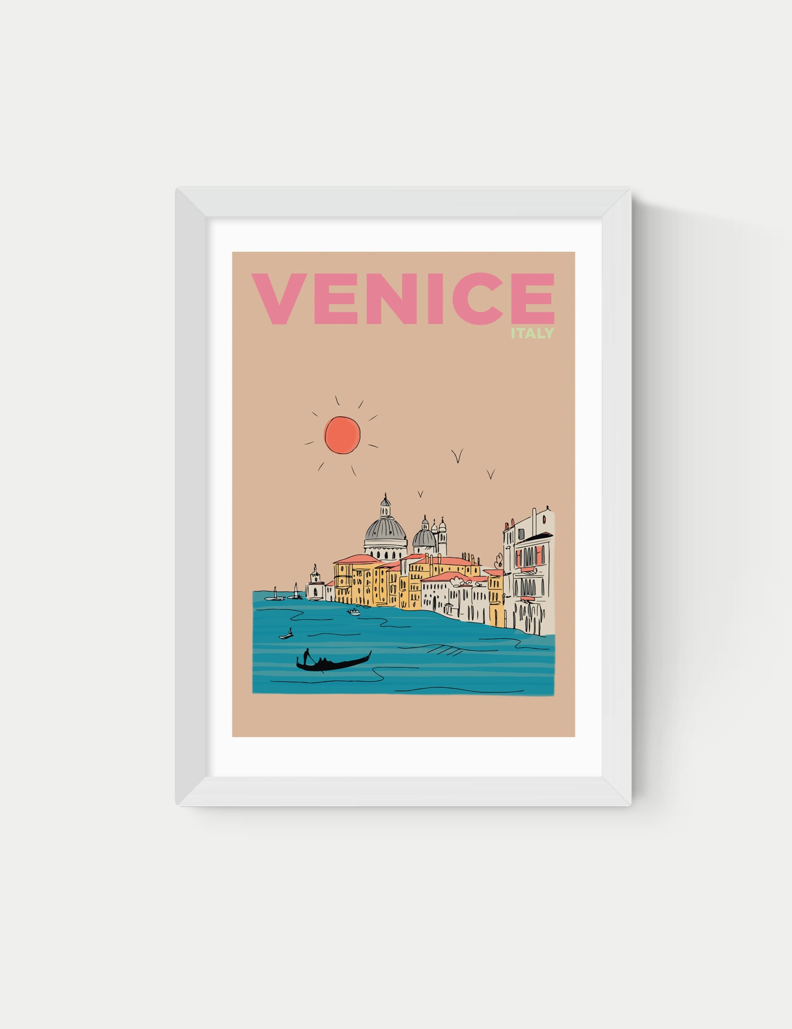 Venice Italy Framed Art Print
