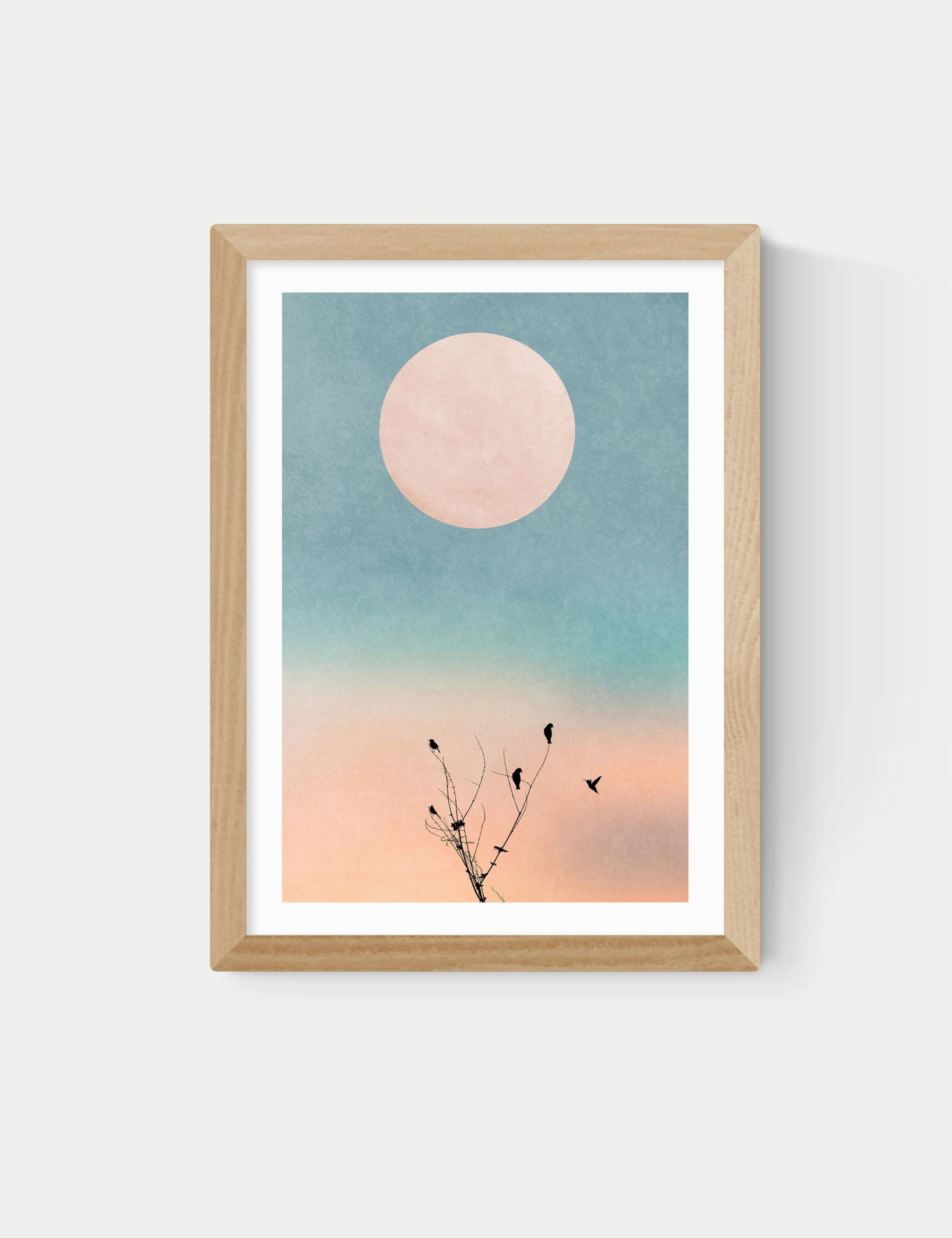 Waking Up Warm Framed Art Print