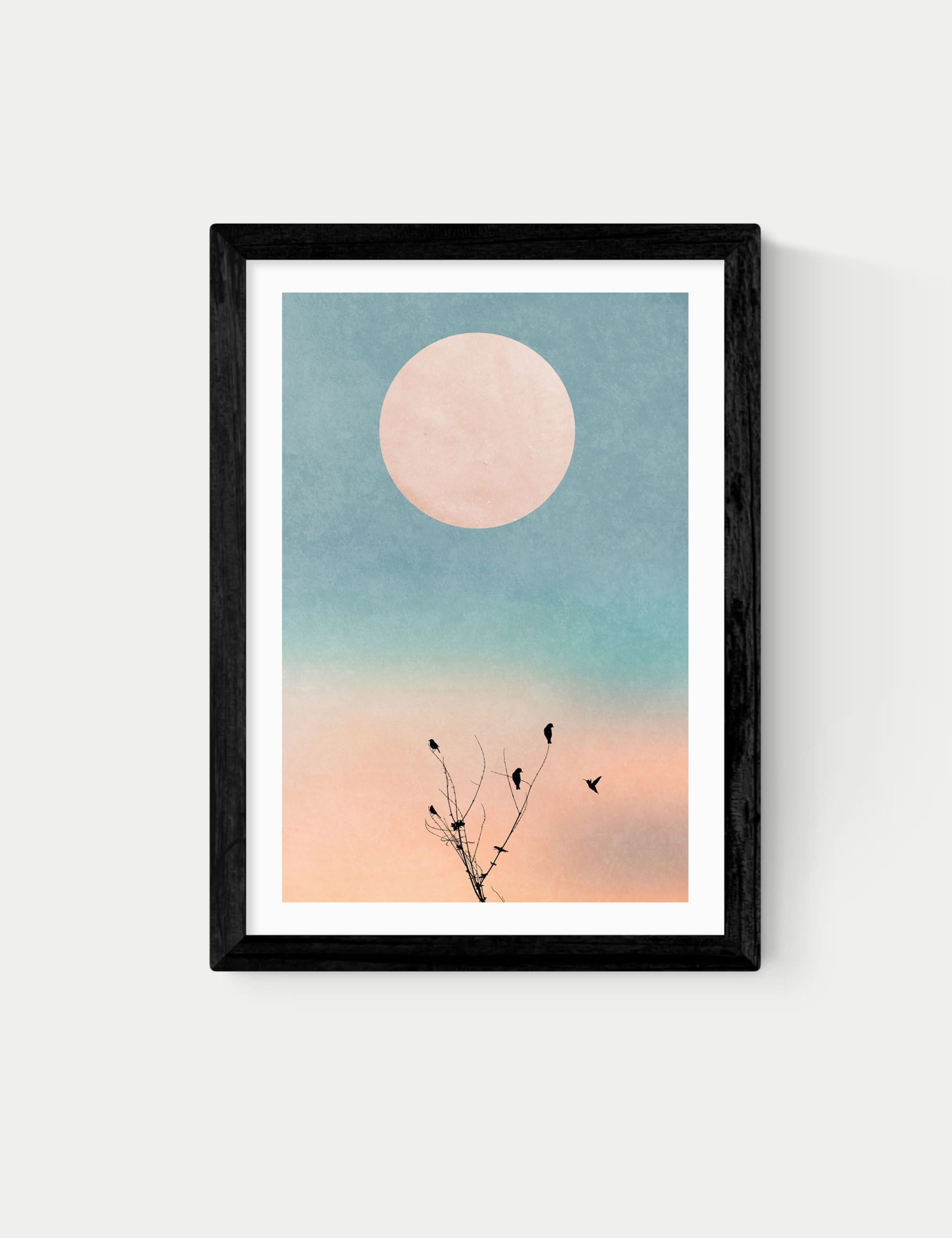 Waking Up Warm Framed Art Print