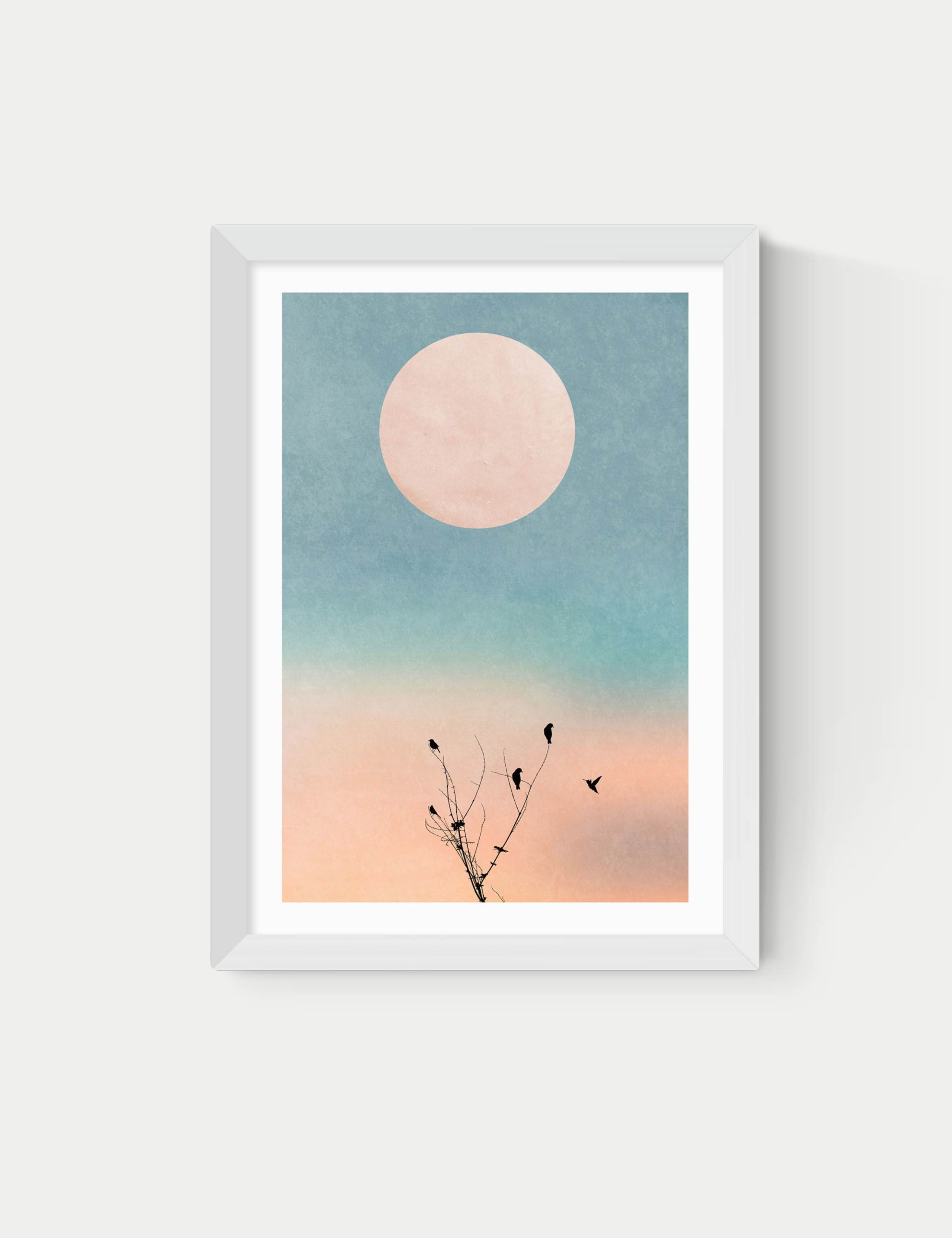 Waking Up Warm Framed Art Print