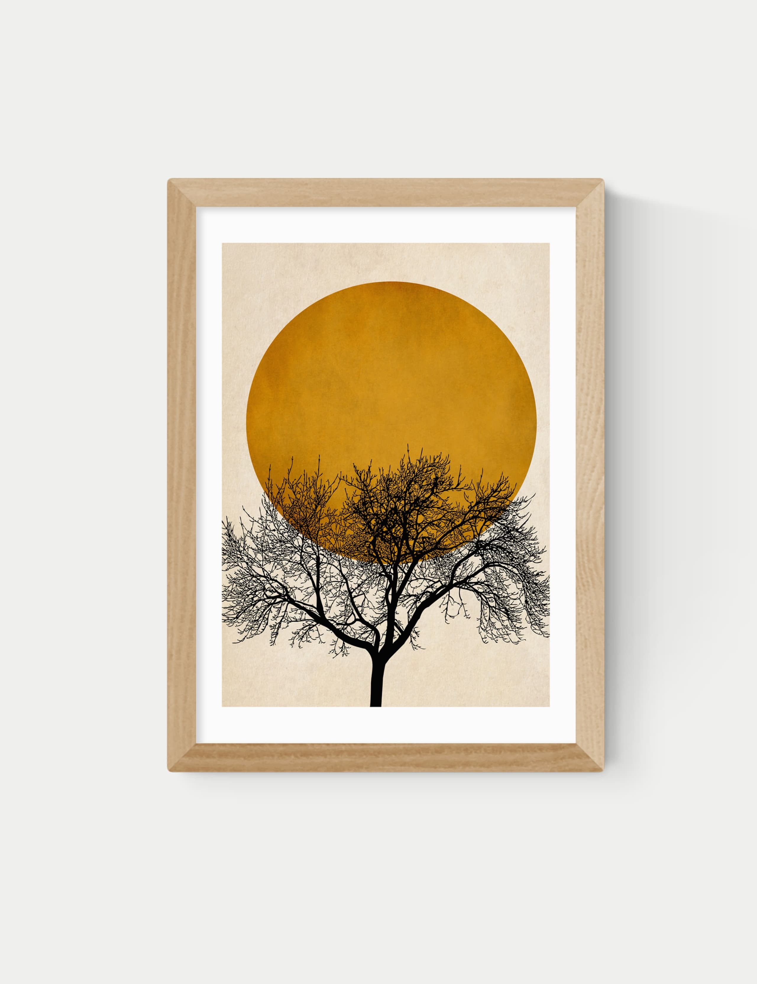 Winter Morning by Kubistika Framed Art Print