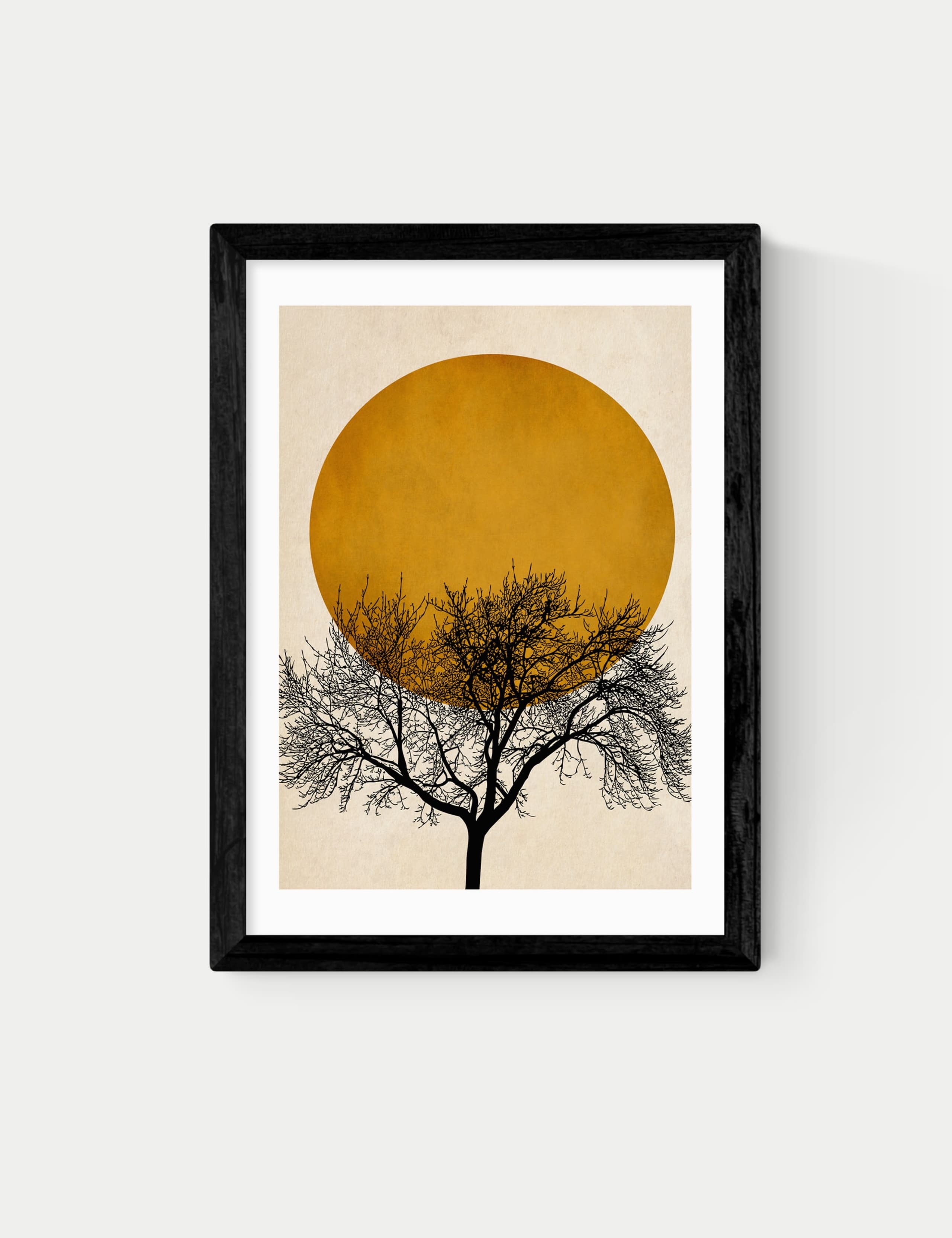 Winter Morning by Kubistika Framed Art Print