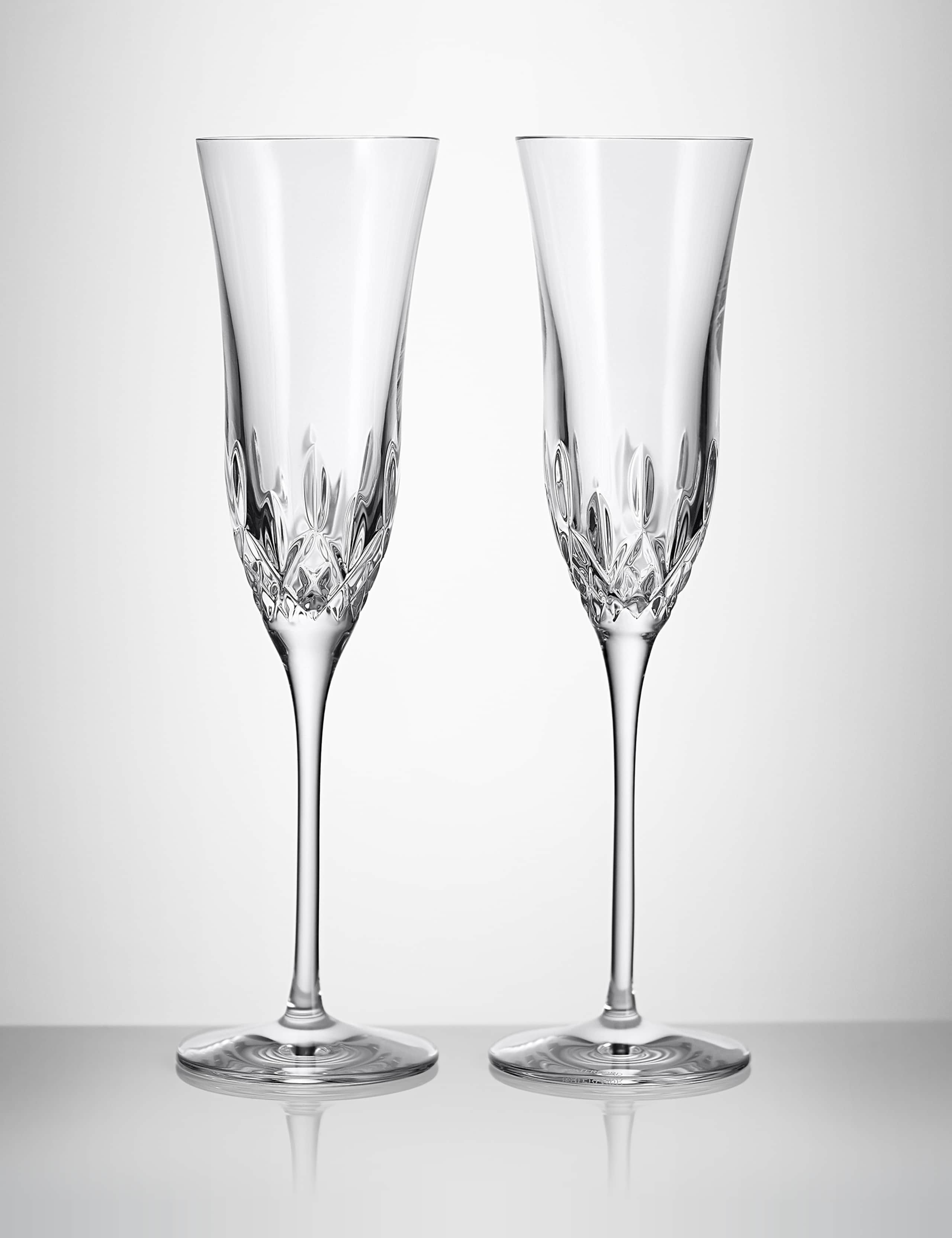Set of 2 Lismore Essence Champagne Flutes