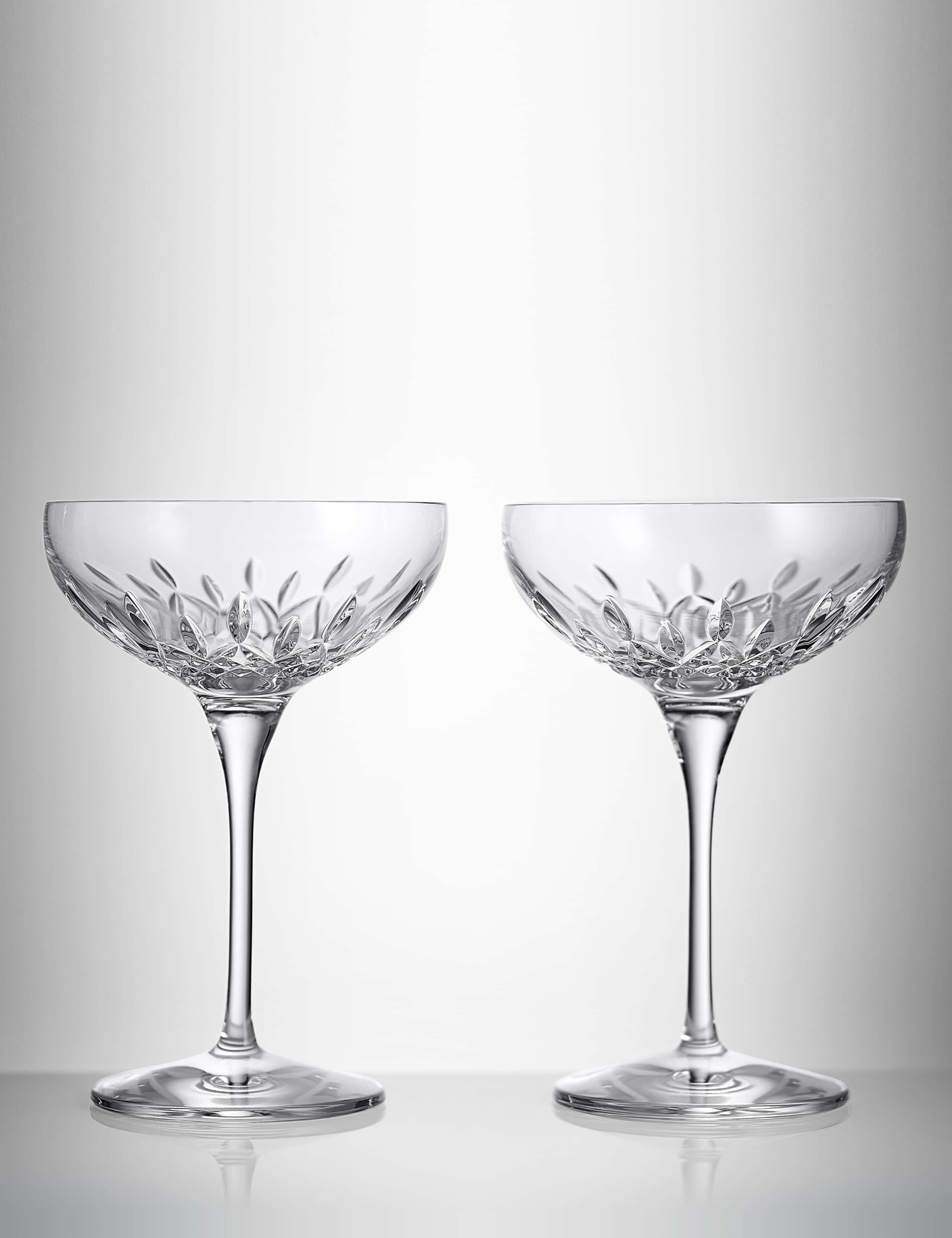 Set of 2 Lismore Essence Coupe Glasses