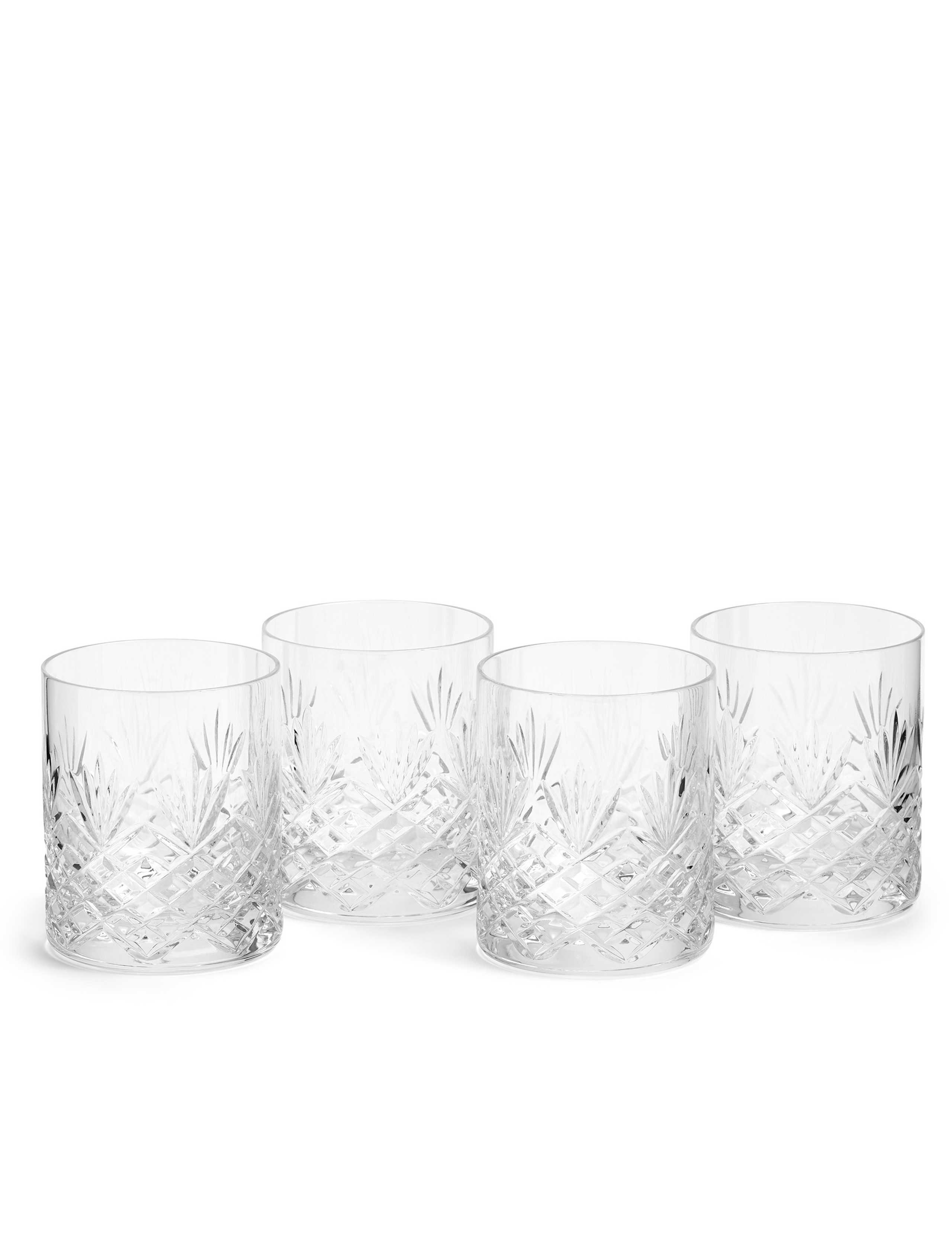 Set of 4 Highgate Double Old Fashioned Glasses