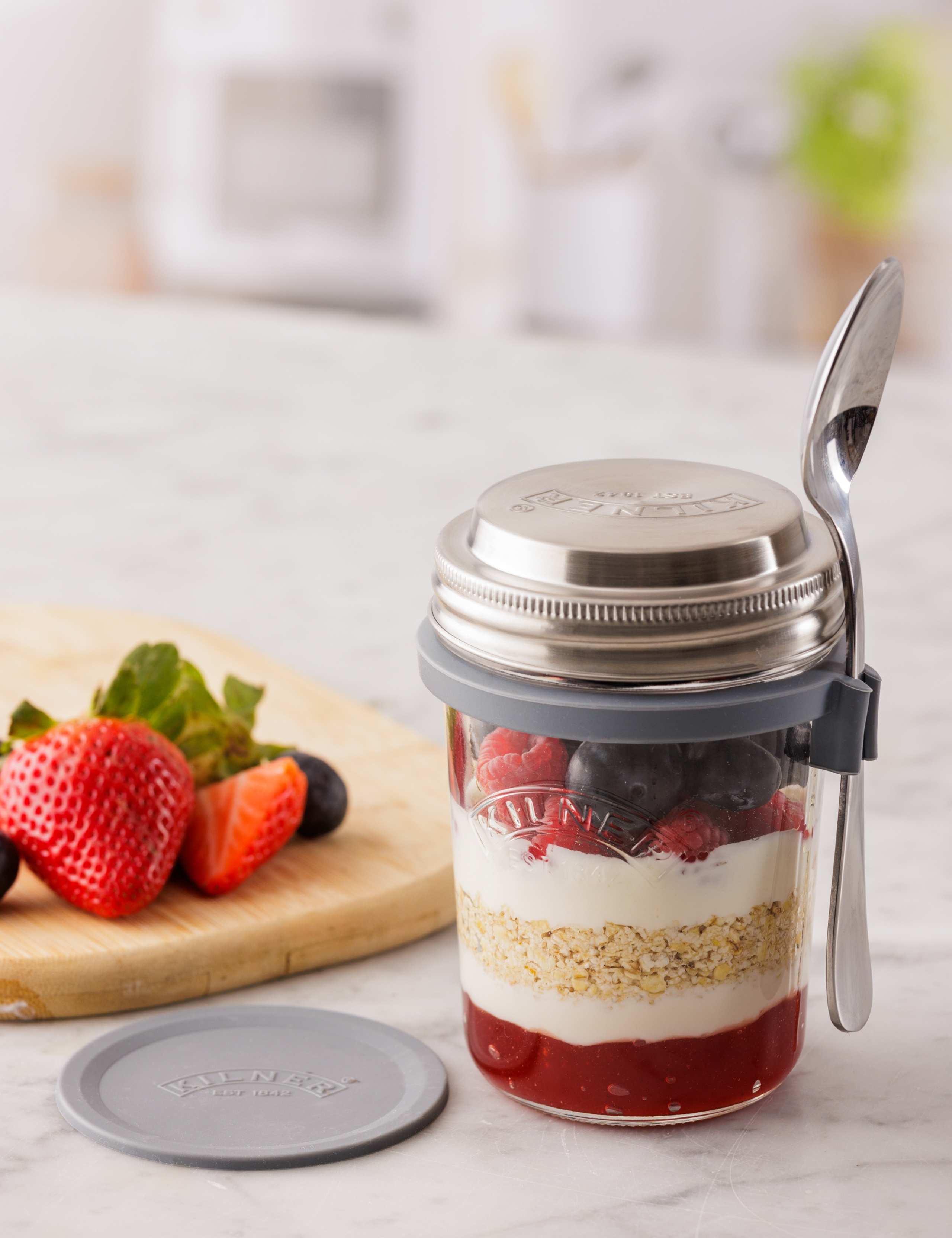 Set of 3 Breakfast Jars