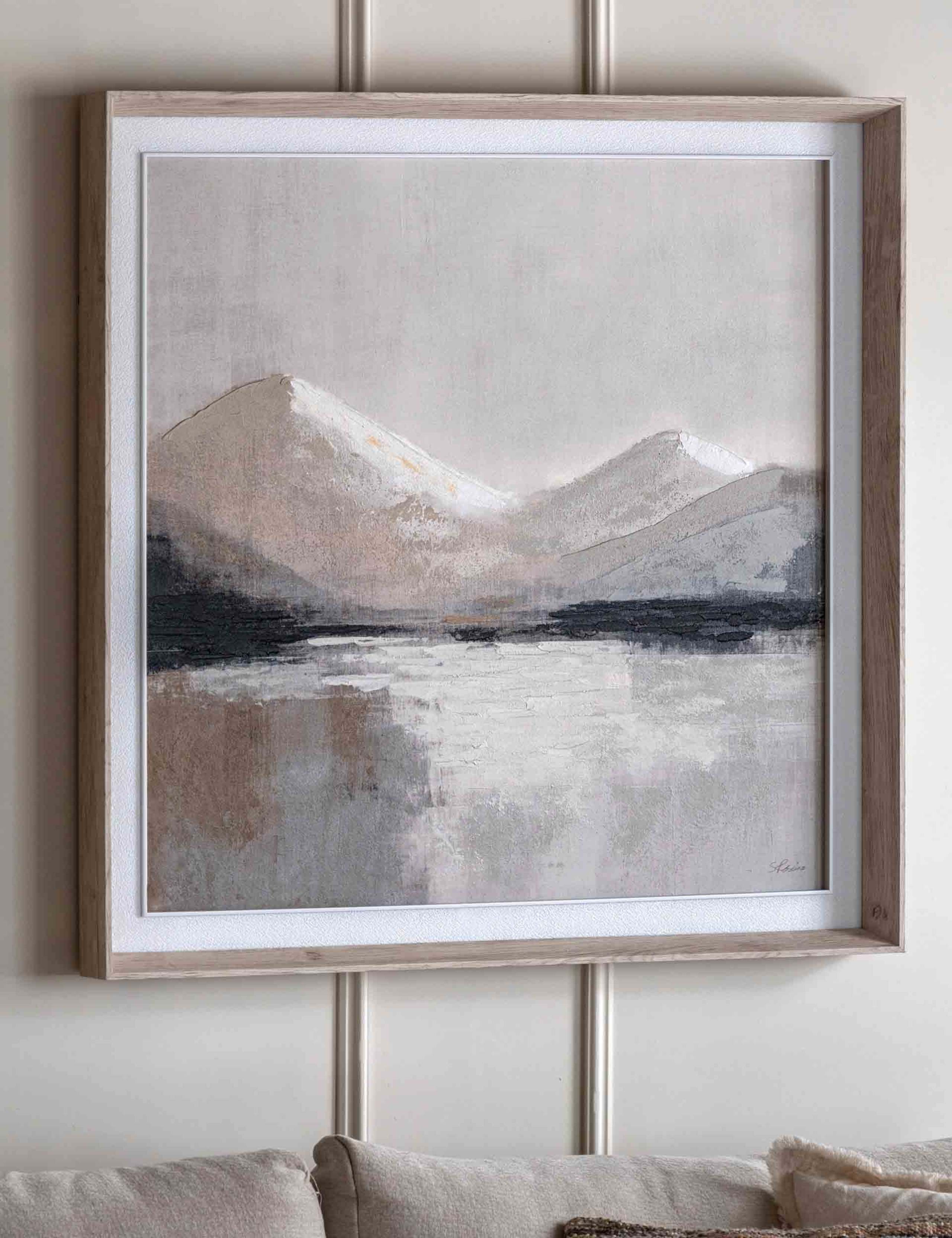 Beyond the Pale Framed Canvas