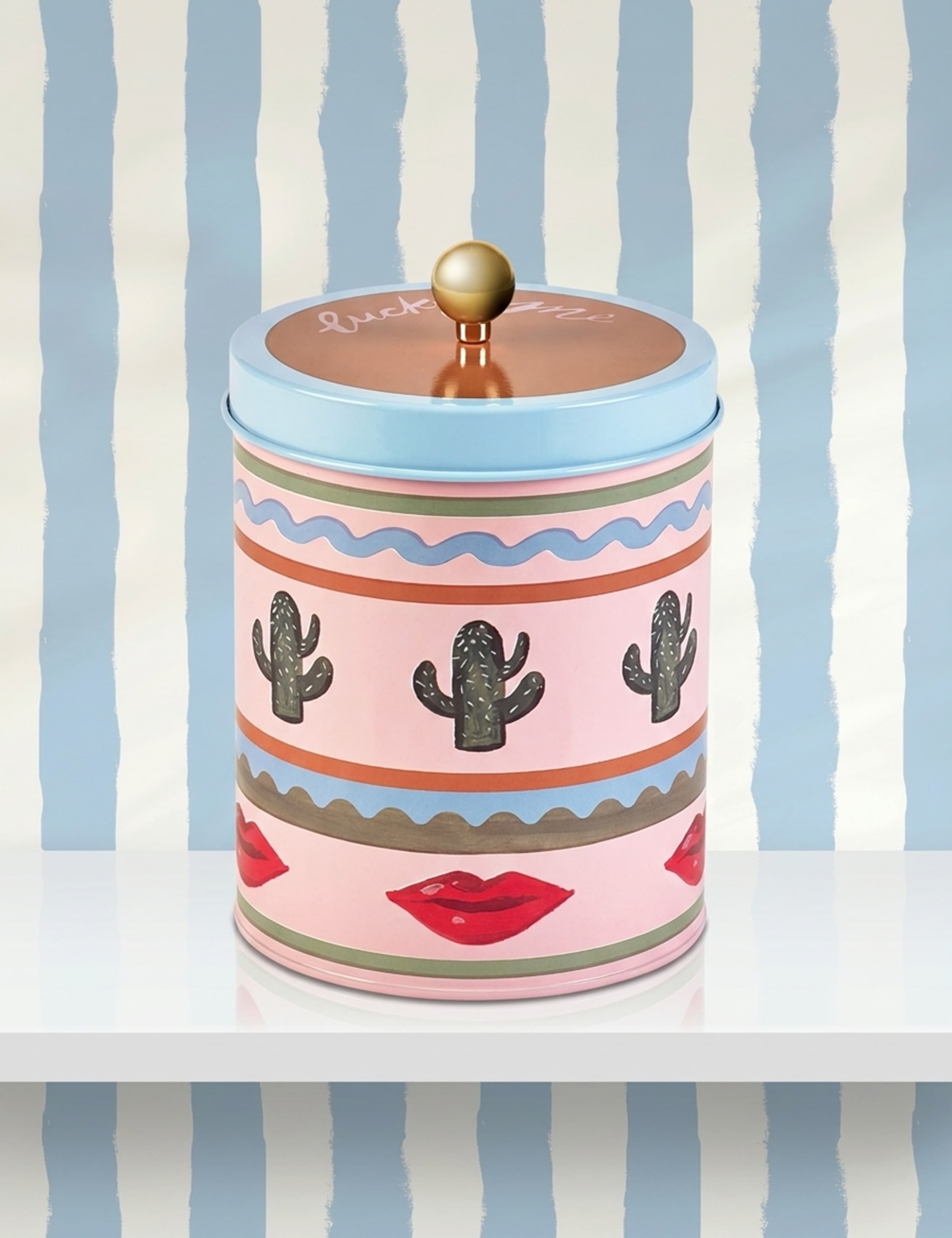Electric Coast Biscuit Storage Tin