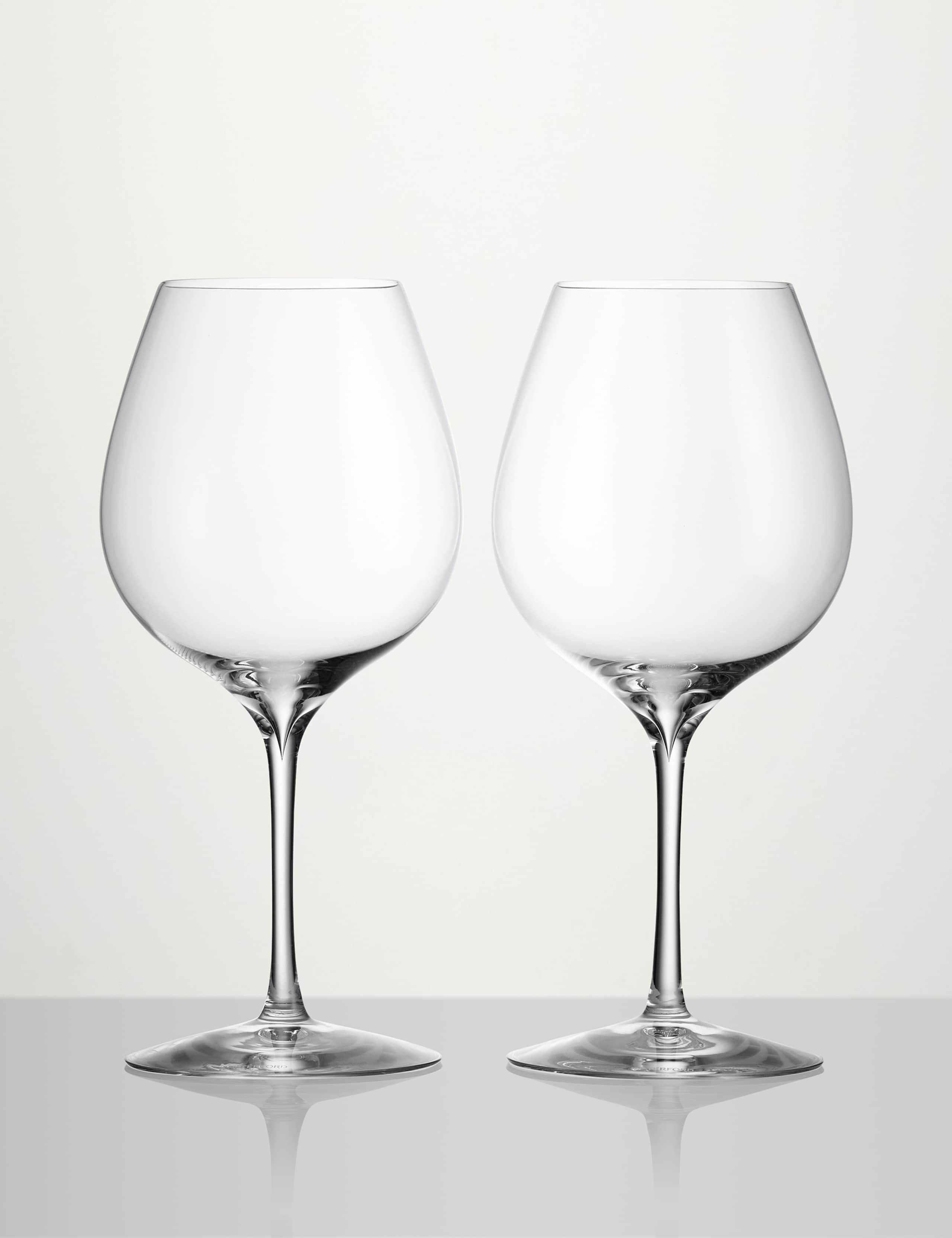 Set of 2 Elegance Red Wine Glasses