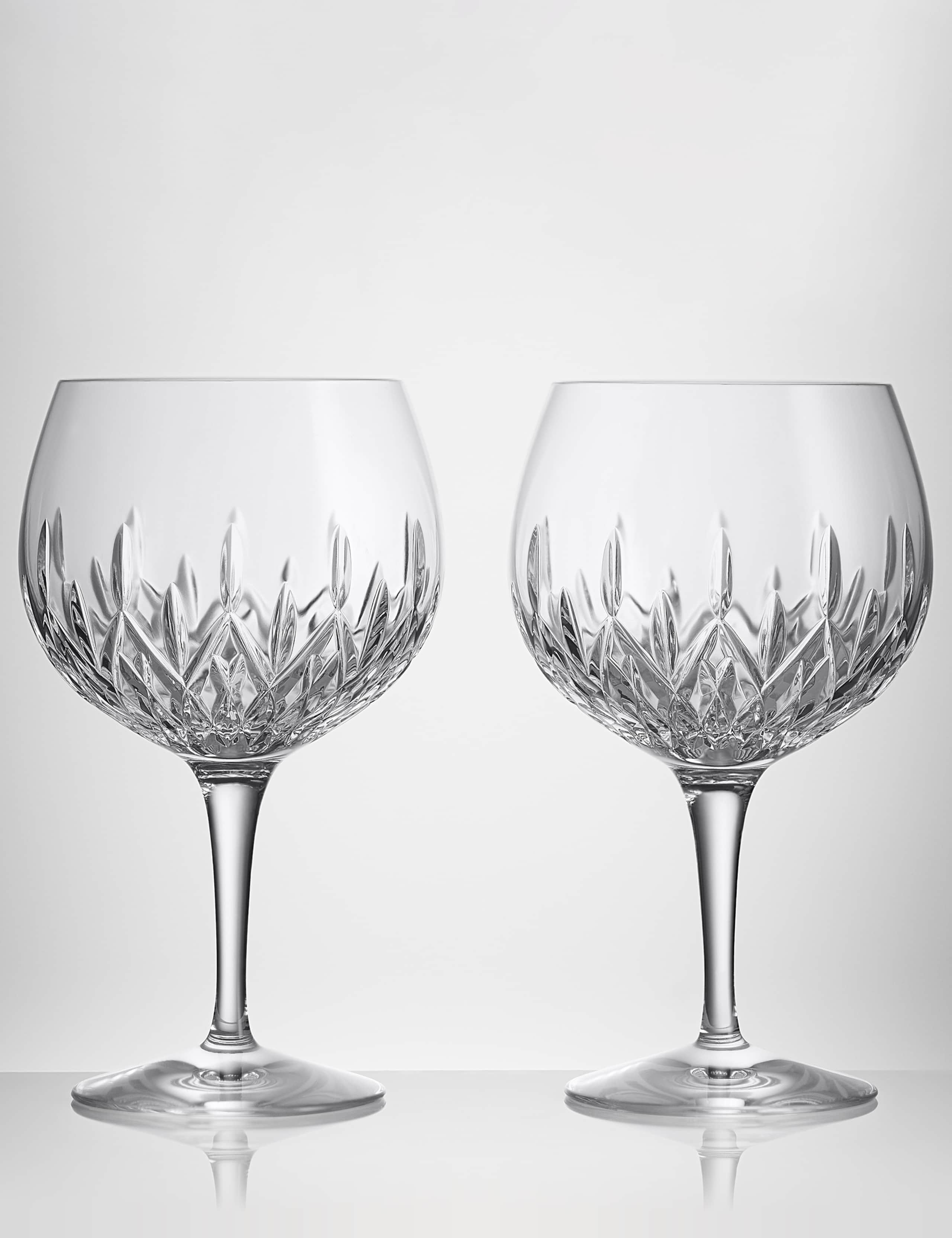 Set of 2 Lismore Gin Glasses