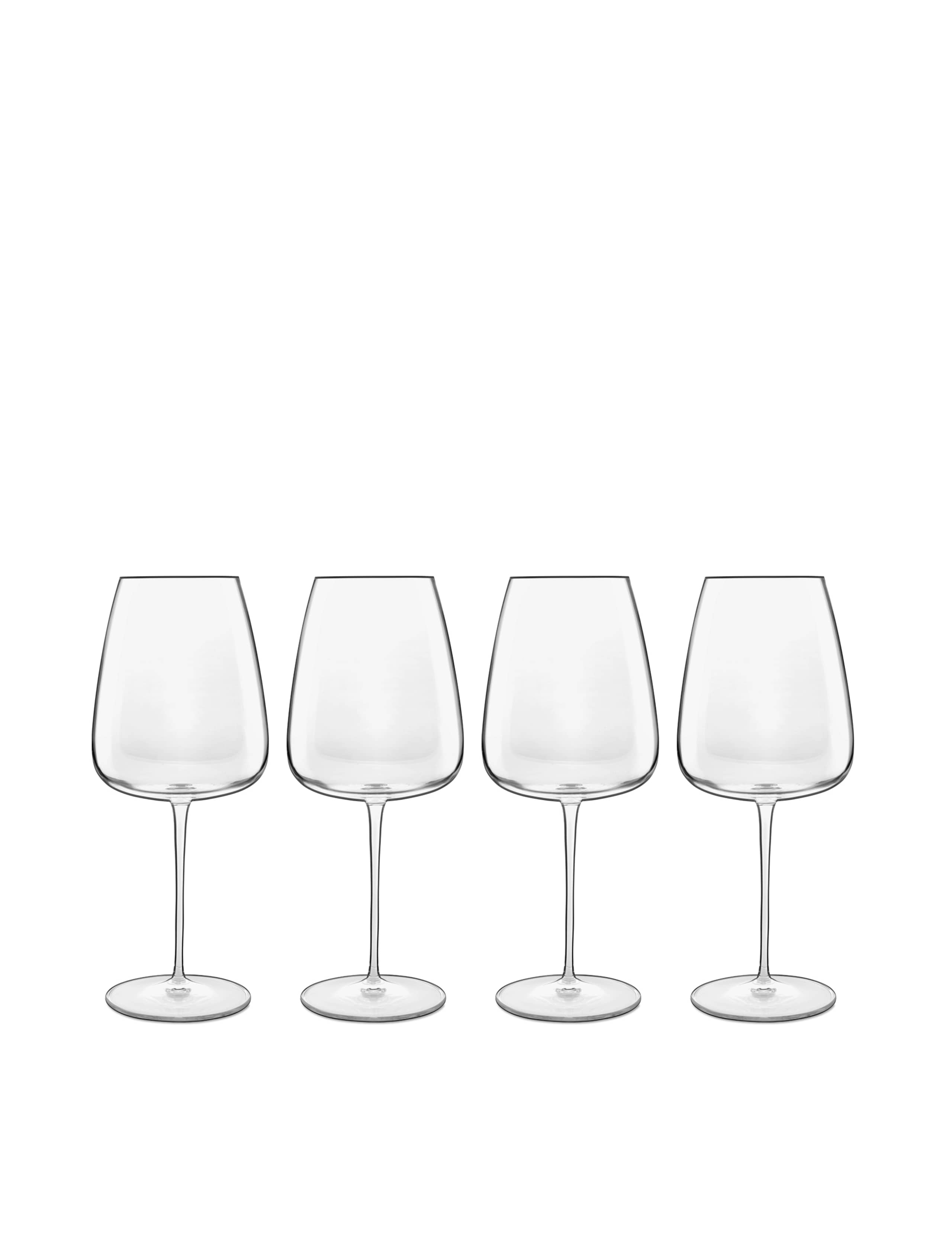 Set of 4 Talismano Red Wine Glasses