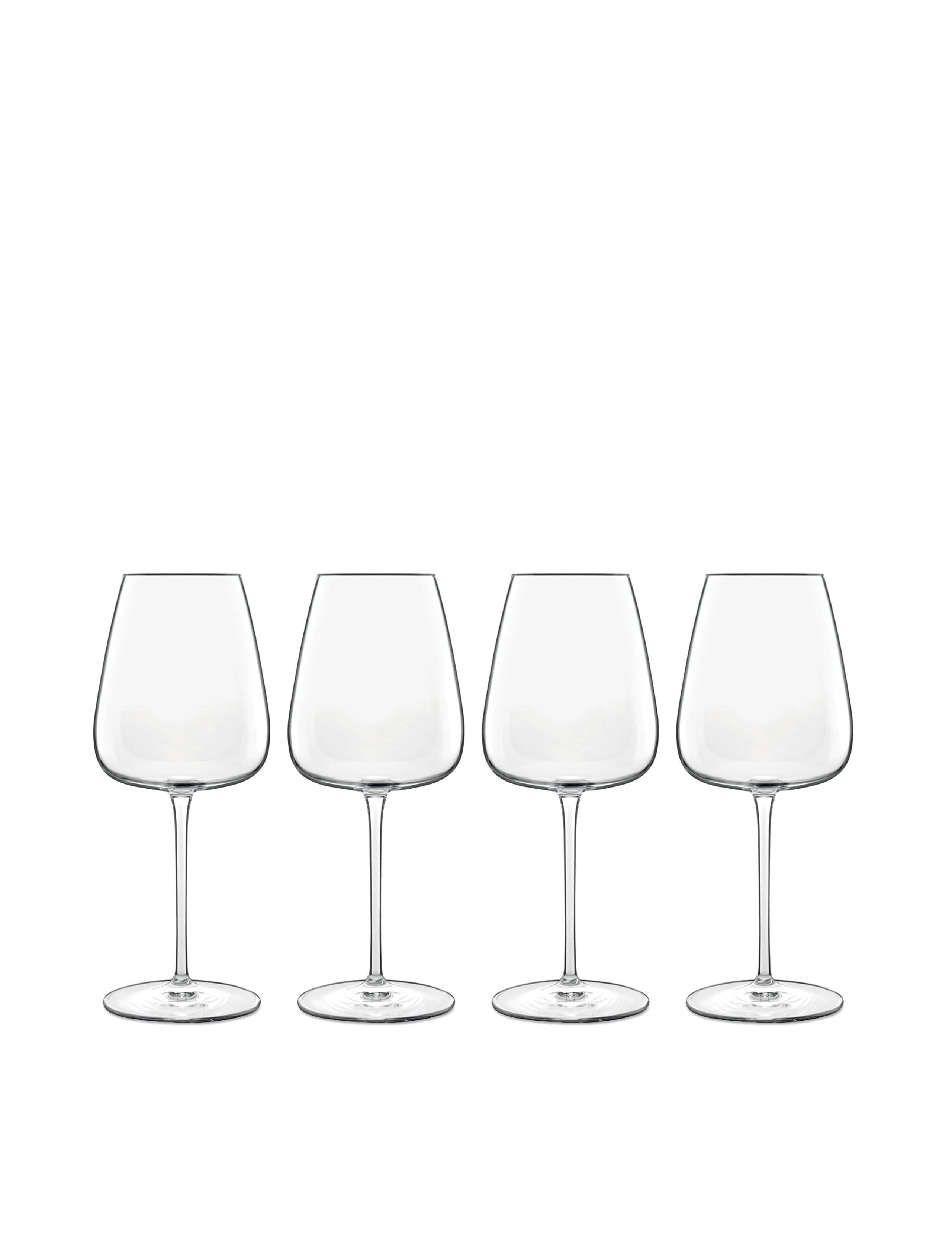 Set of 4 Talismano White Wine Glasses